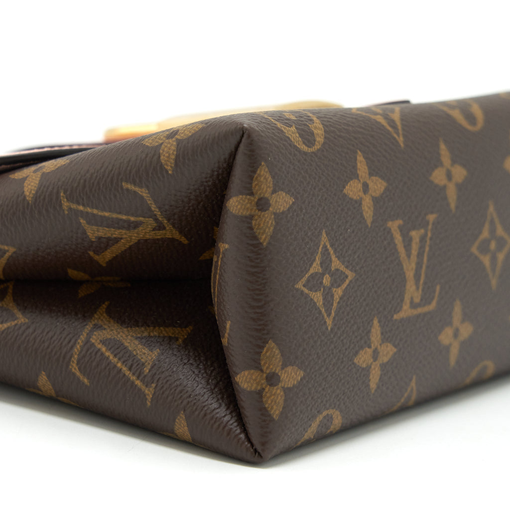 LOUIS VUITTON LOCKY BB MONOGRAM CANVAS/ PINK GHW