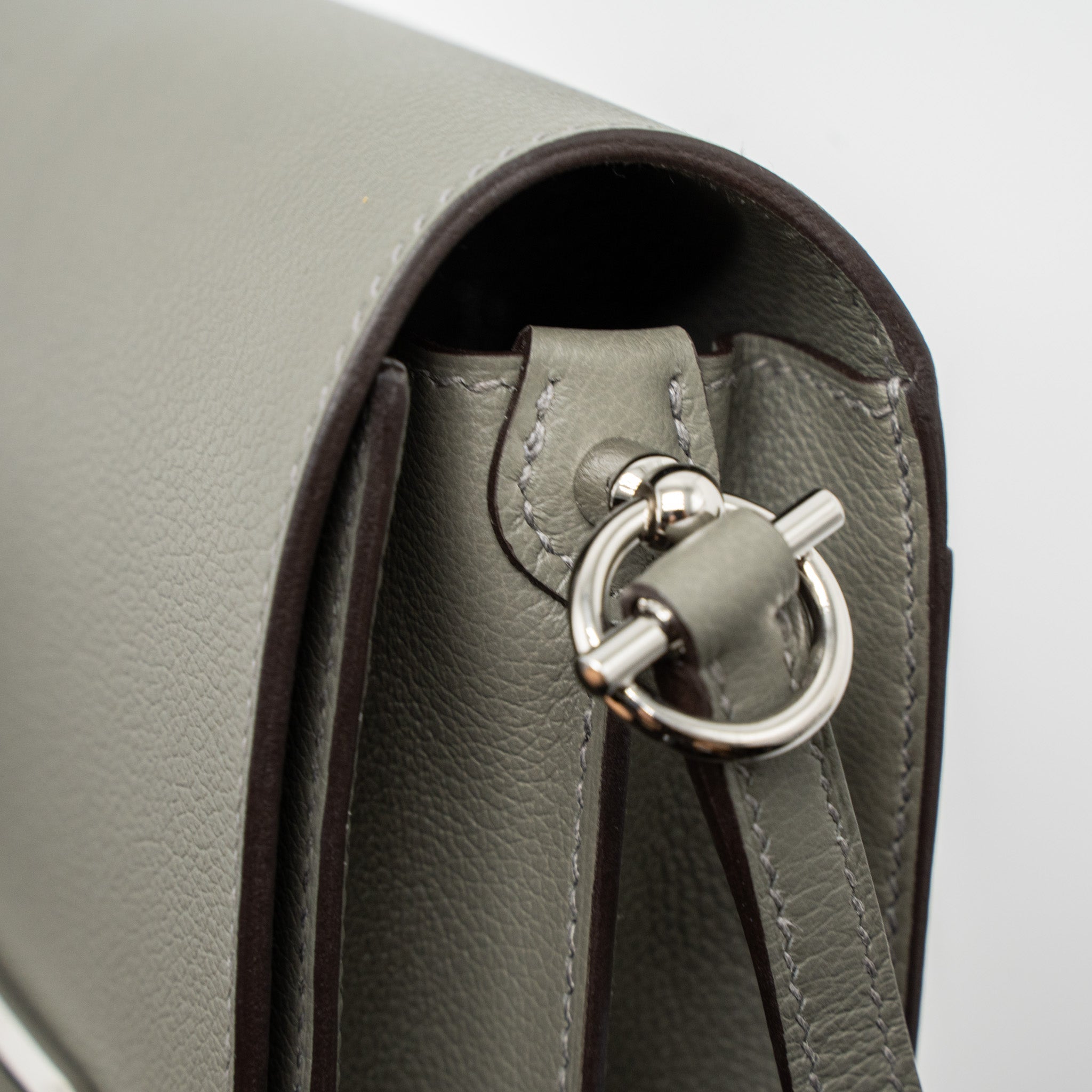 HERMES MINI ROULIS EVERCOLOR GRIS MEYER SHW