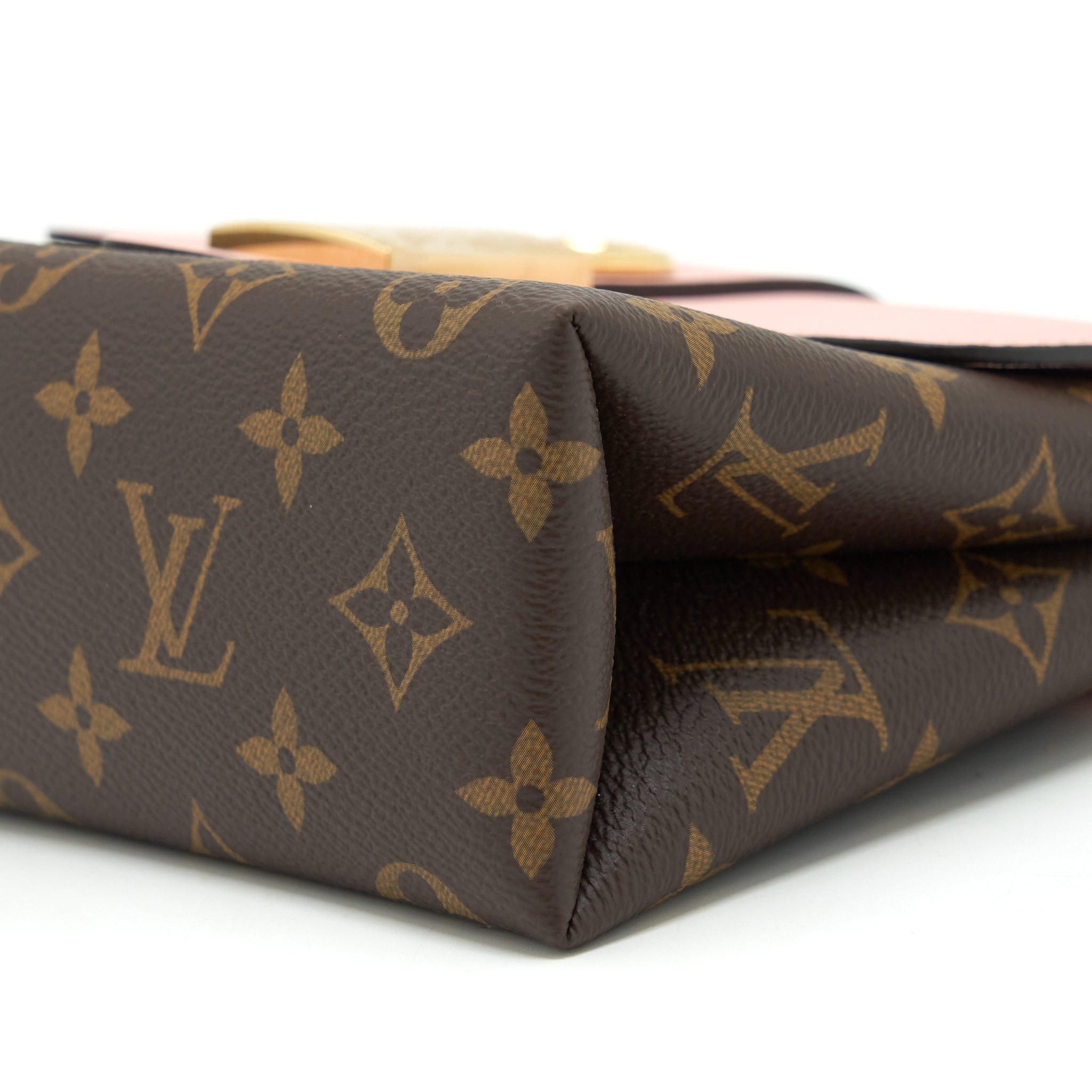LOUIS VUITTON LOCKY BB MONOGRAM CANVAS/ PINK GHW