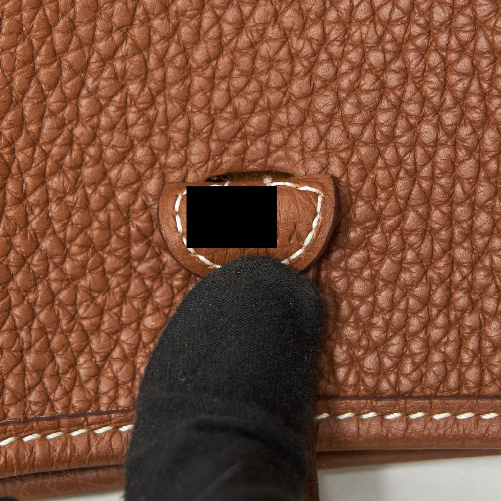 HERMES MINI EVELYNE GOLD WITH GHW