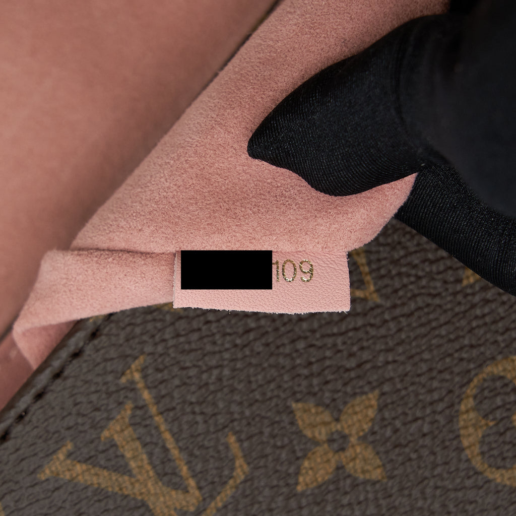 LOUIS VUITTON LOCKY BB MONOGRAM CANVAS/ PINK GHW