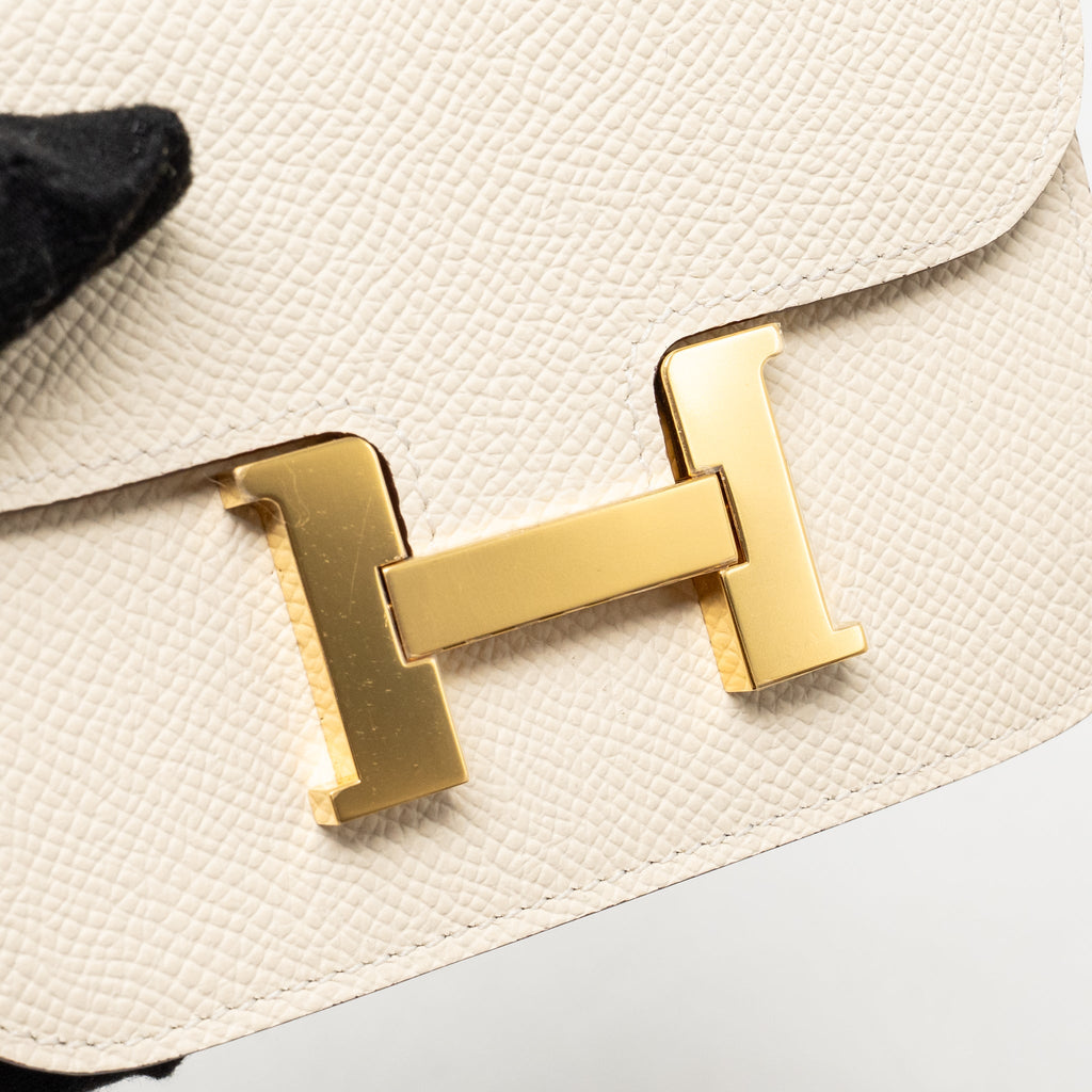 HERMES CONSTANCE SLIM EPSOM NATA GHW