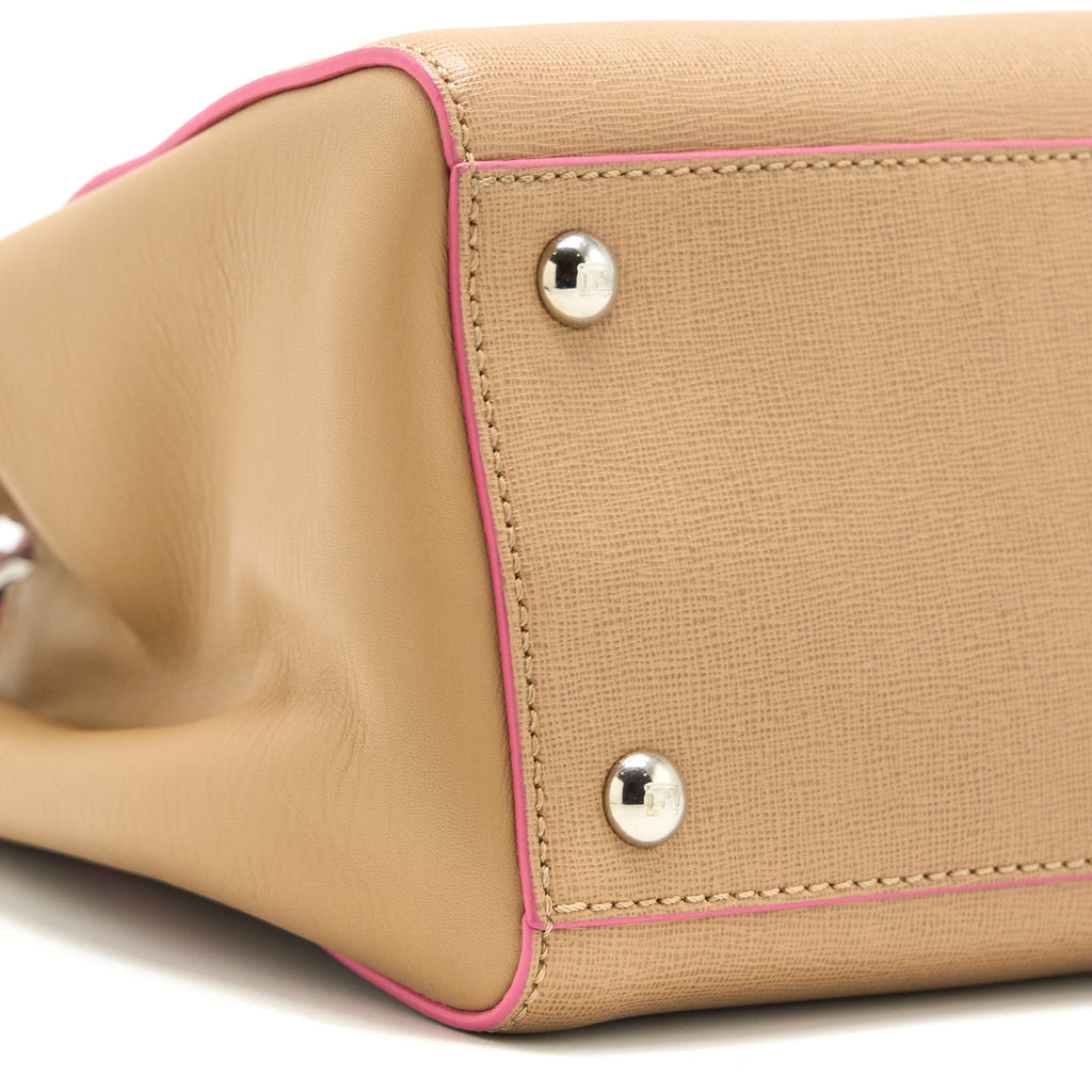 FENDI 2JOURS TOTE BAG BEIGE SHW