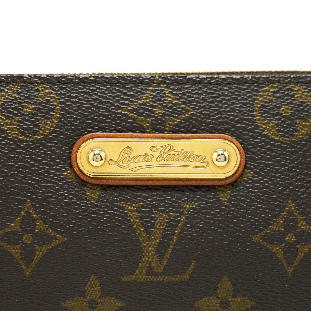 LOUIS VUITTON EVA POCHETTE BAG MONOGRAM CANVAS GHW