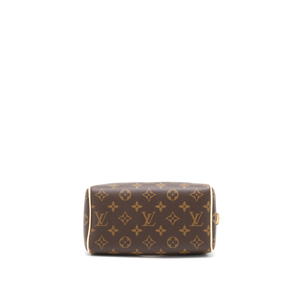 LOUIS VUITTON SPEEDY 20 BANDOULIERE MONOGRAM CANVAS GHW