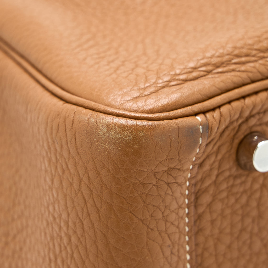 HERMES LINDY 30 GOLD CLEMENCE SHW