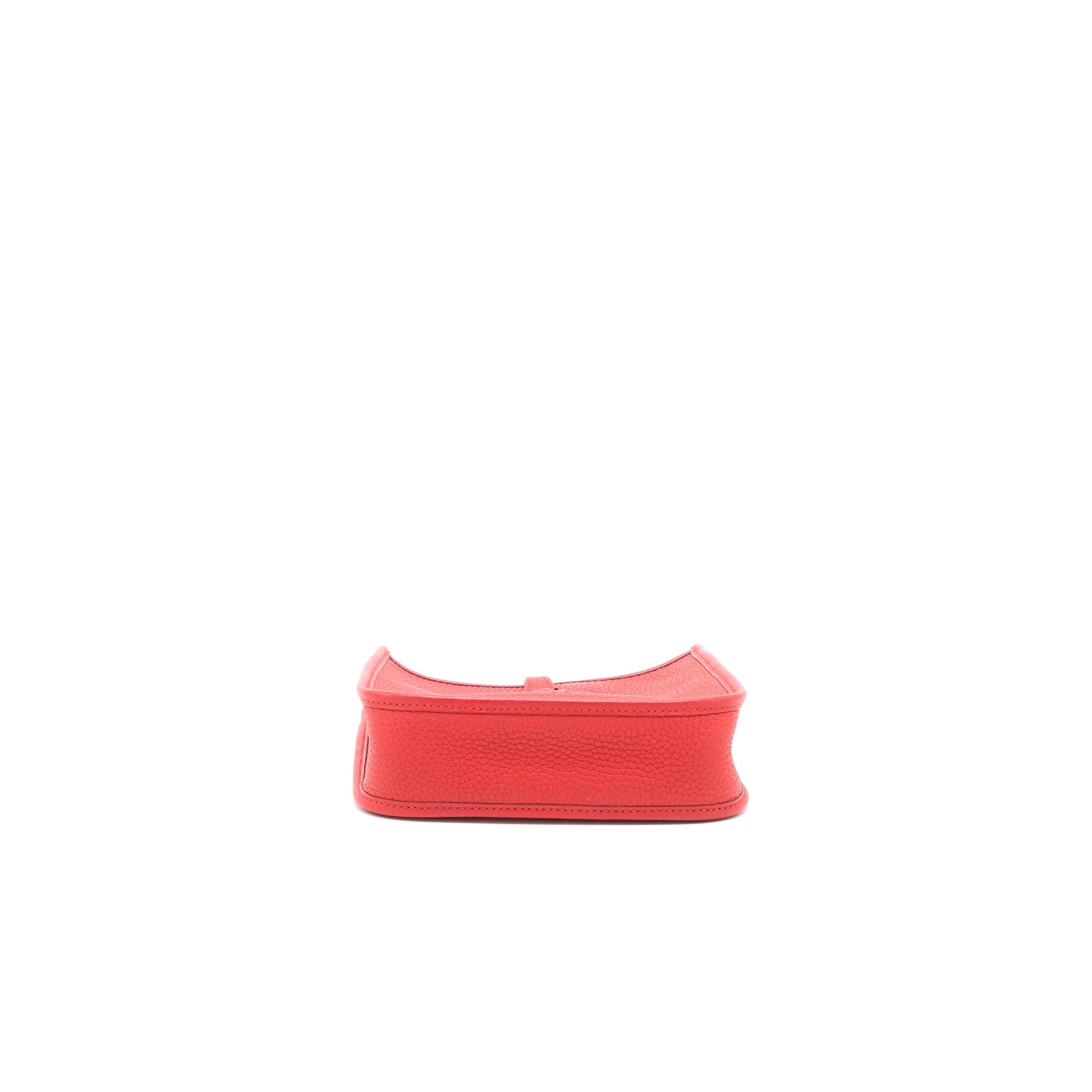 HERMES MINI EVELYNE CLEMENCE ROUGE DE COEUR GHW
