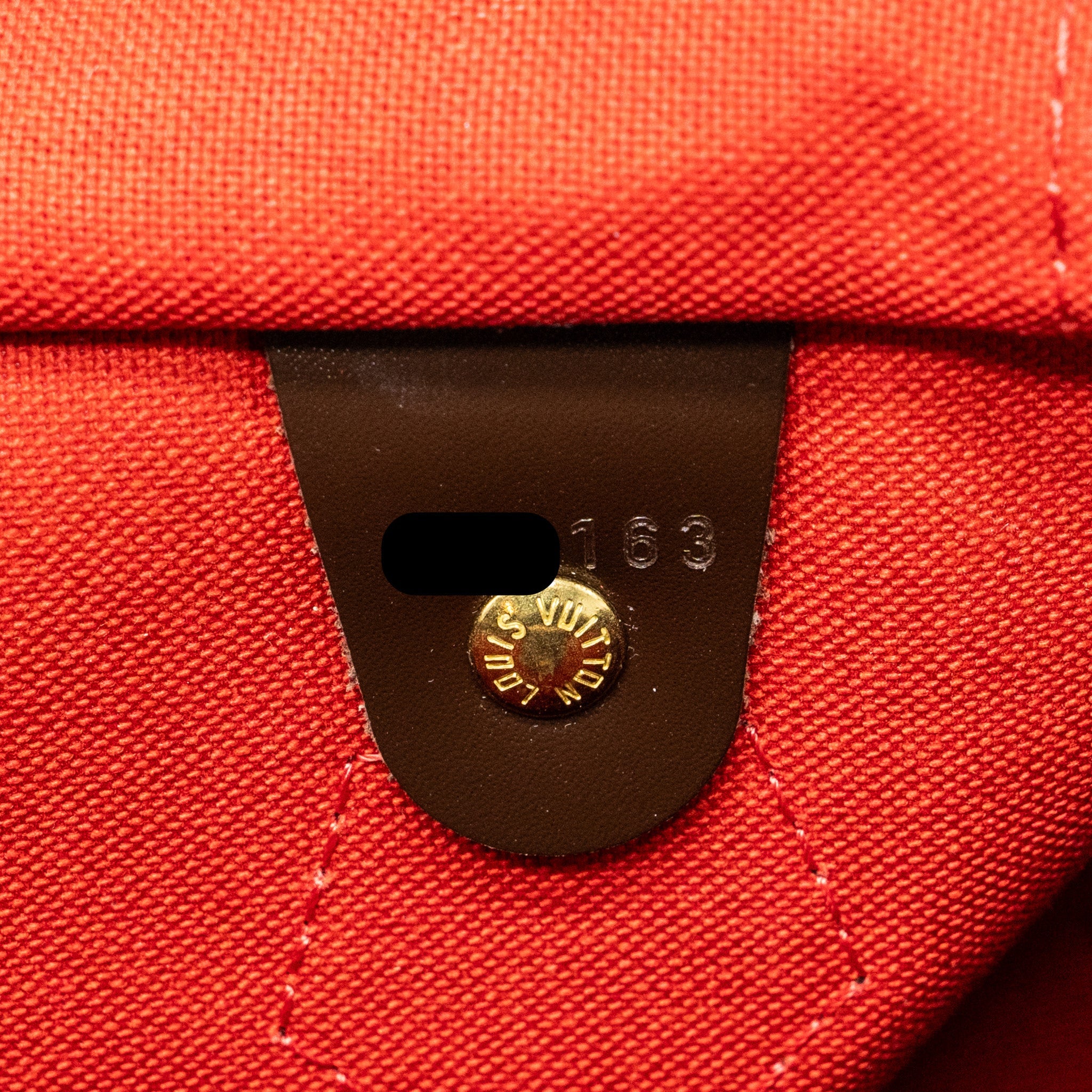 LOUIS VUITTON SPEEDY 30 BANDOULIERE DAMIER EBENE CANVAS GHW