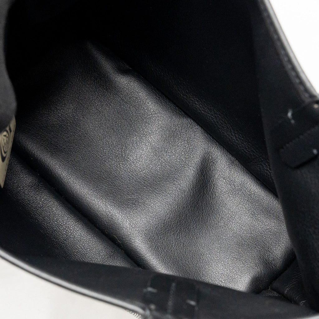 GOYARD MINI ANJOU TOTE GOYARDINE CANVAS / LEATHER BLACK SHW