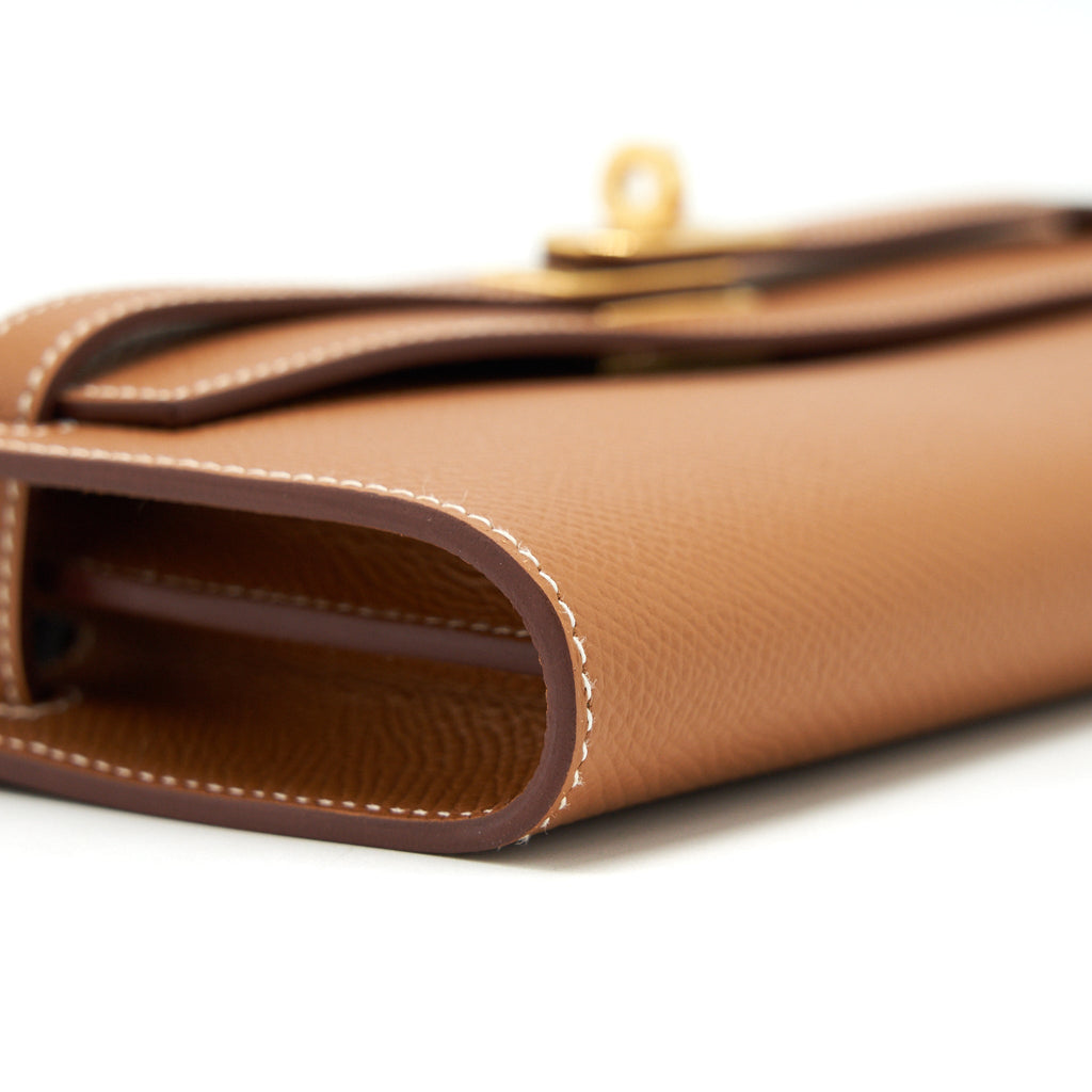HERMES KELLY TO GO EPSOM GOLD GHW