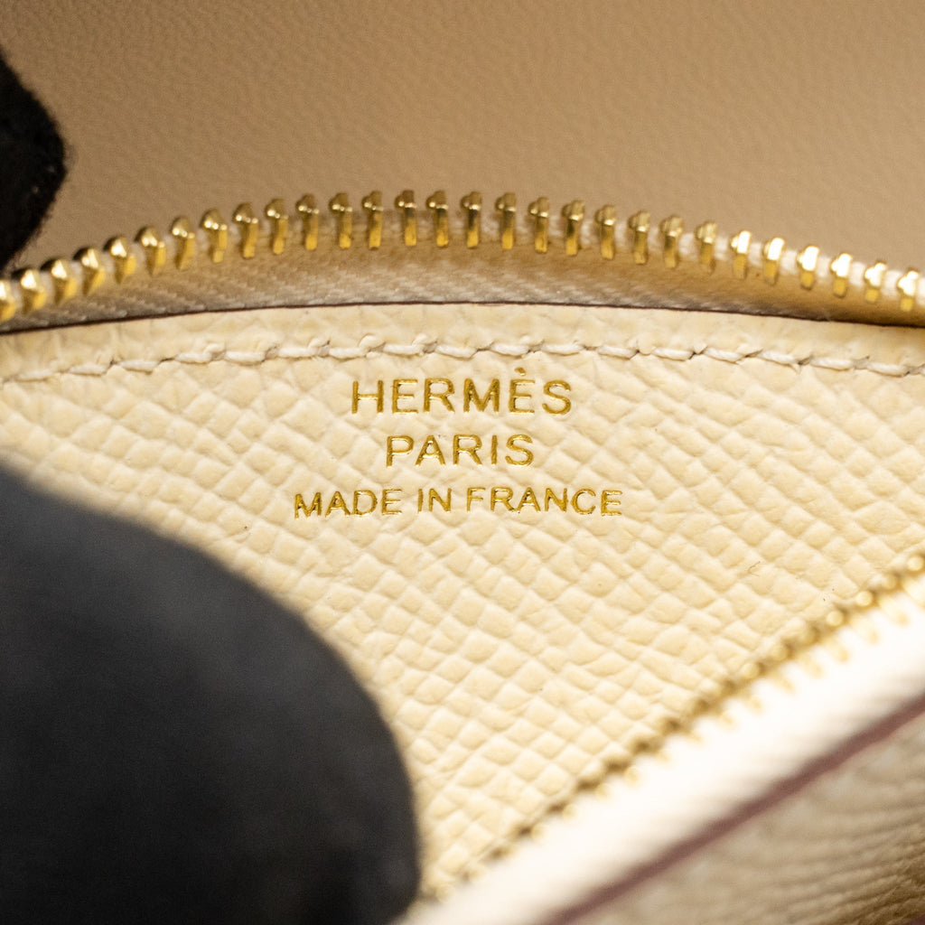 HERMES CONSTANCE SLIM EPSOM NATA GHW