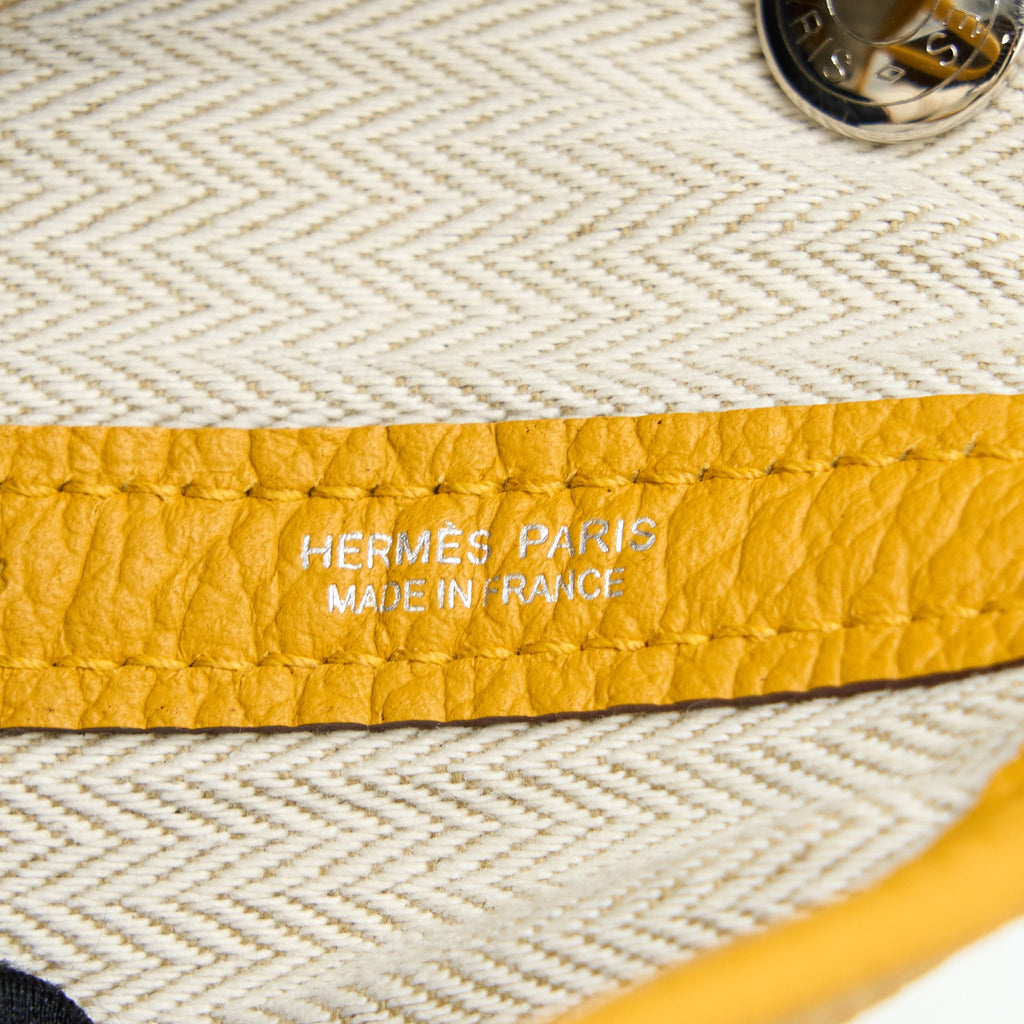 HERMES GARDEN PARTY 30 COUNTRY JAUNE AMBER 9D SHW