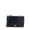 CHANEL QUILTED FLAP BAG LAMBSKIN BLACK SHW