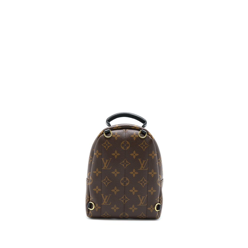 LOUIS VUITTON PALM SPRING MINI BACKPACK MONOGRAM CANVAS(NEW VERSION ZIPPER)