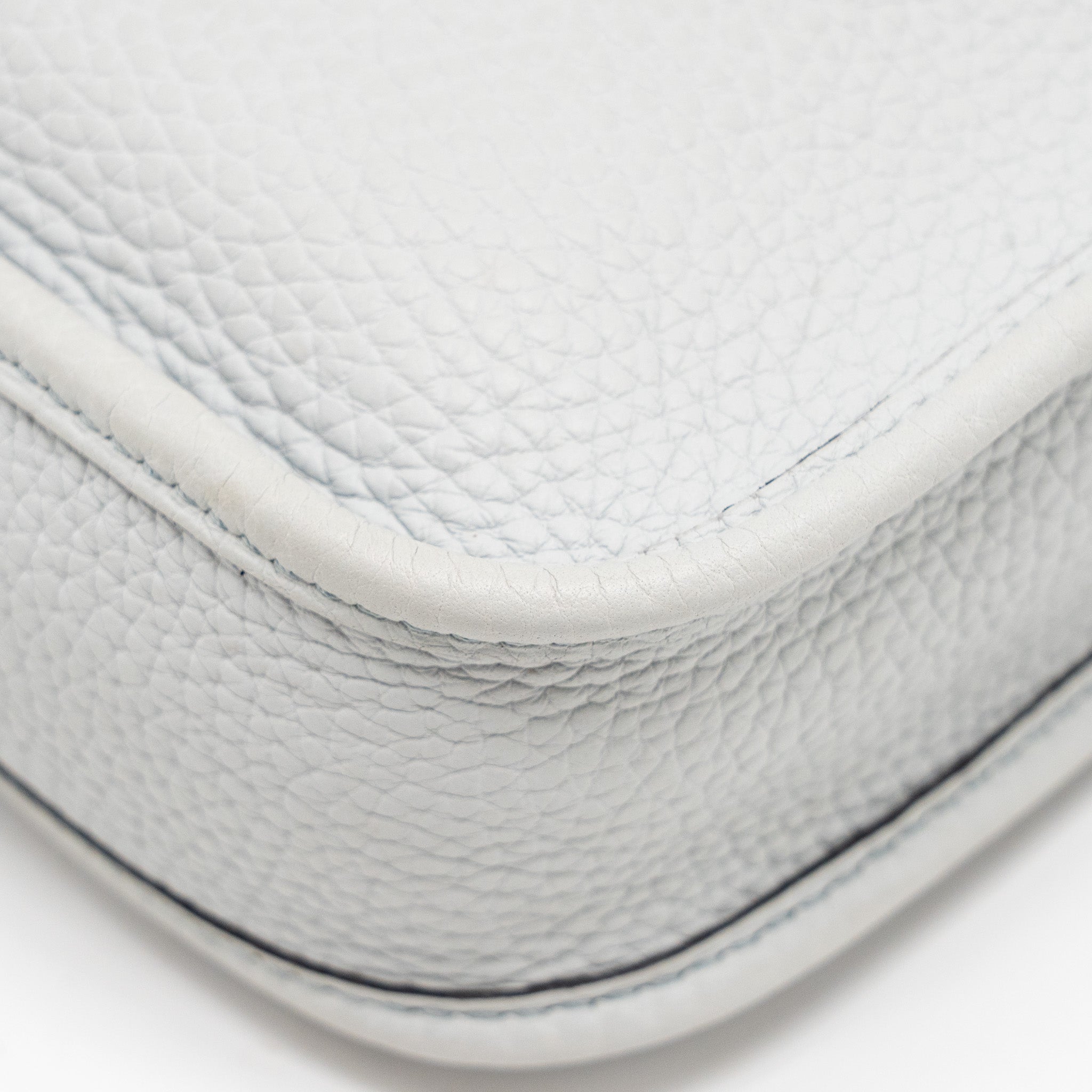HERMES MINI EVELYNE CLEMENCE BLUE PALE SHW
