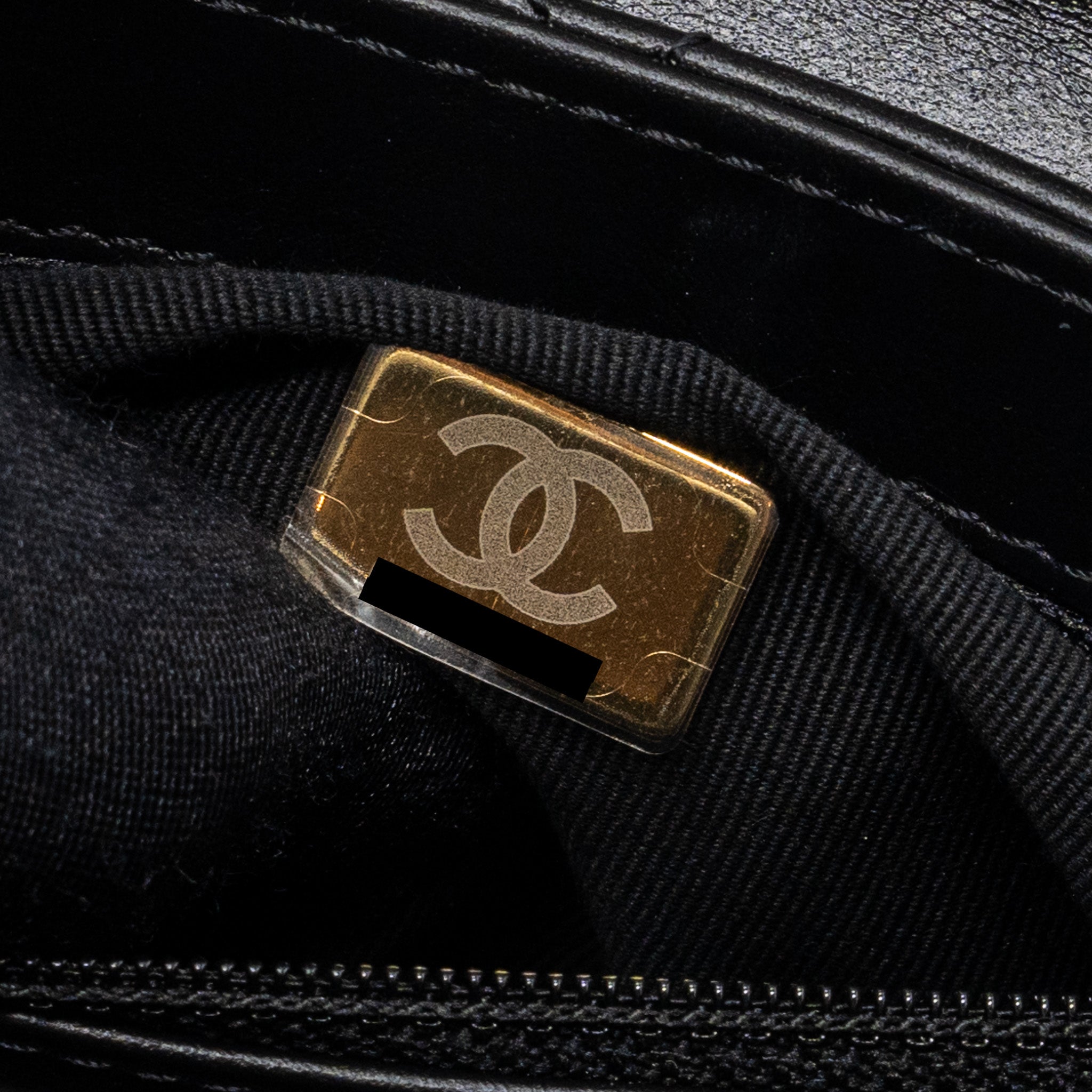 CHANEL 23K MINI KELLY SHOPPING TOTE BAG CALFSKIN BLACK GHW (MICROCHIP)