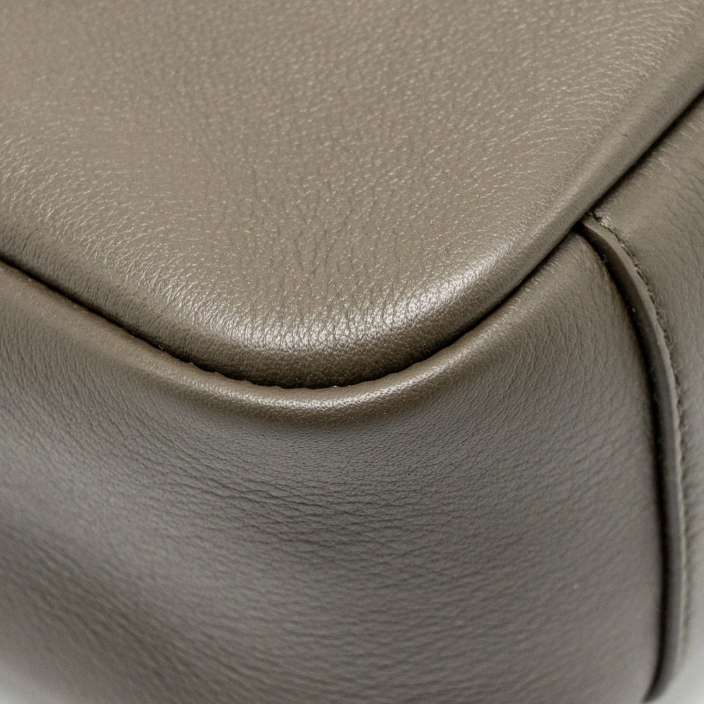SAINT LAURENT / YSL SMALL LE 5 A 7 SUPPLE BAG CALFSKIN LIGHT MUSK GHW