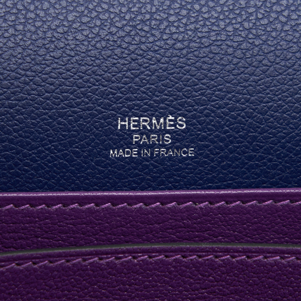 HERMES MINI ROULIS EVERCOLOR BLUE SAPHIR / ANEMONE SHW