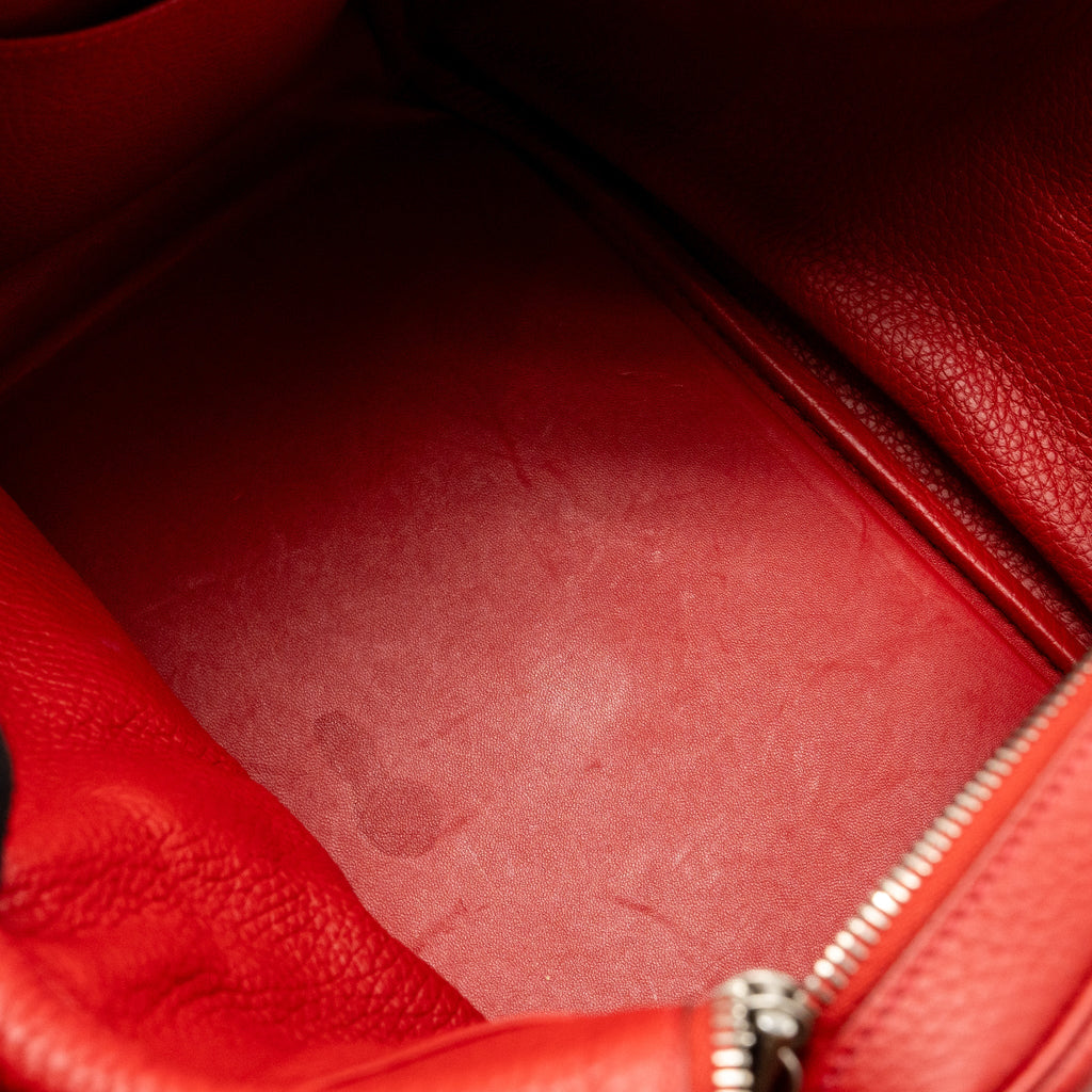 HERMES LINDY 34 CLEMENCE RED SHW