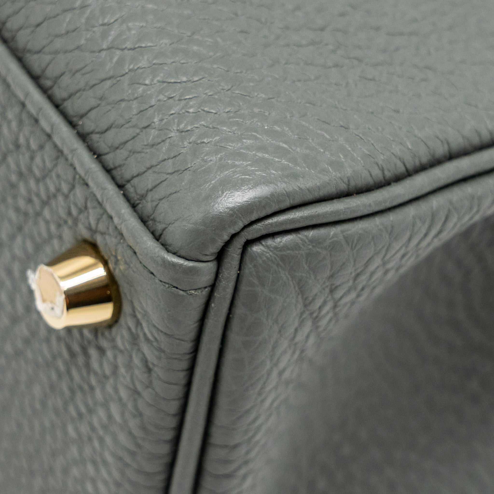 HERMES KELLY 25 TOGO VERT AMANDE GHW
