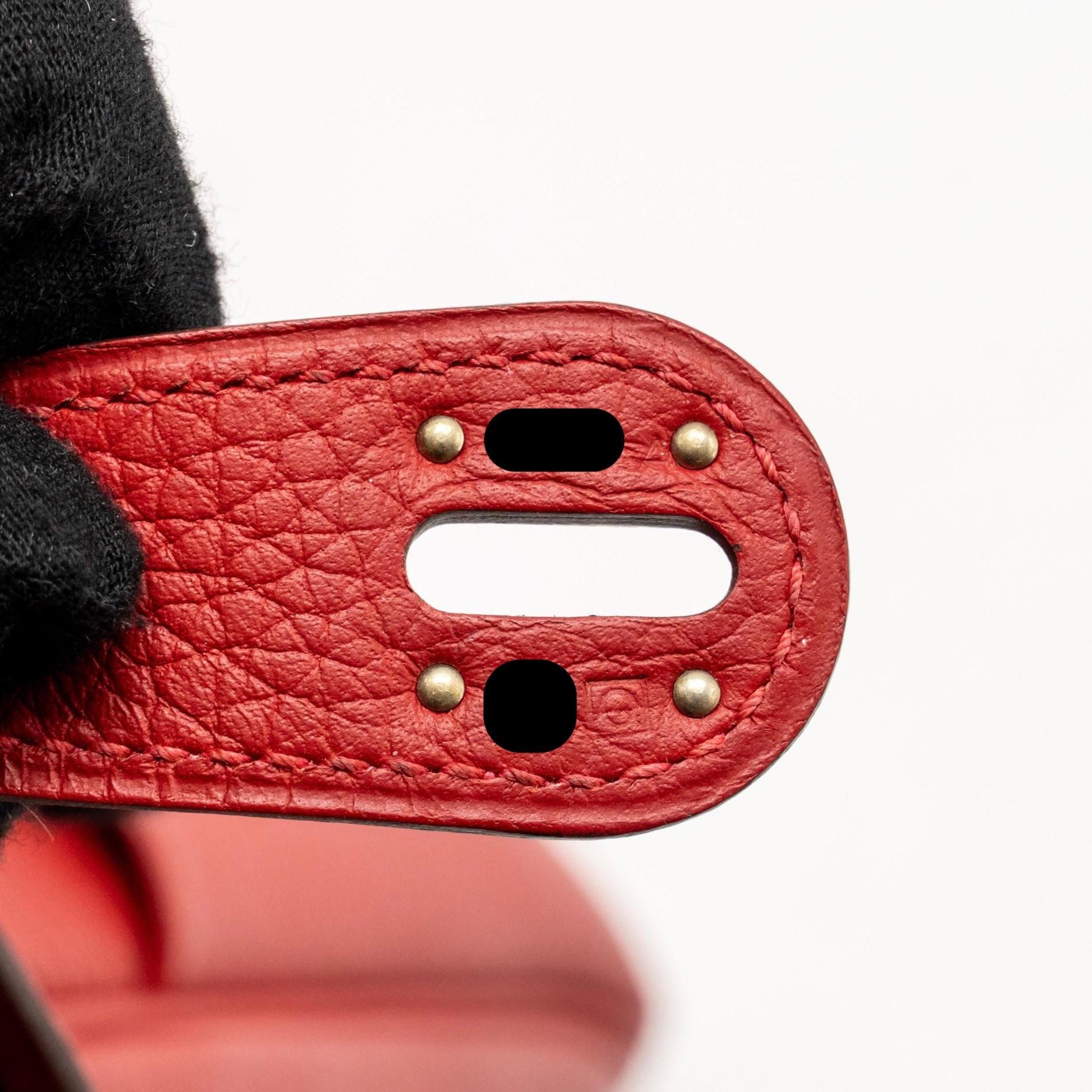 HERMES LINDY 34 CLEMENCE RED SHW
