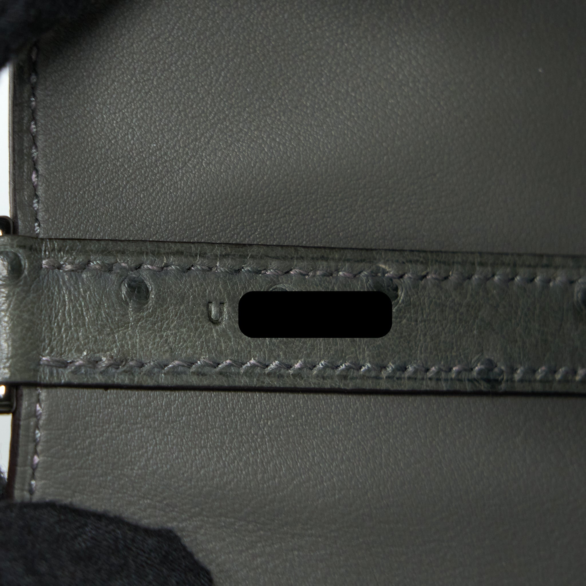 HERMES PICOTIN 18 LOCK BAG OSTRICH GRIS MEYER SHW