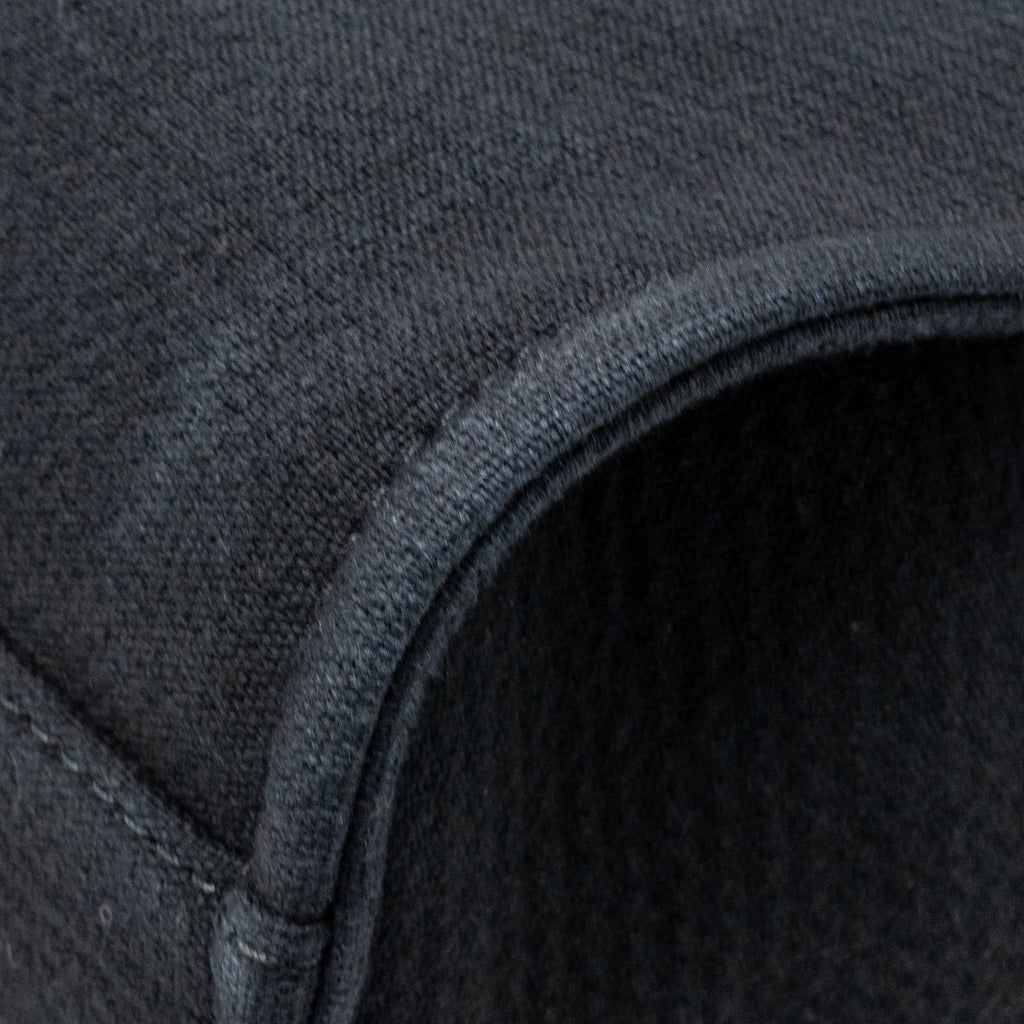 CHANEL DEAUVILLE TOTE BAG CANVAS/CALFSKIN BLACK LGHW (MICROCHIP)