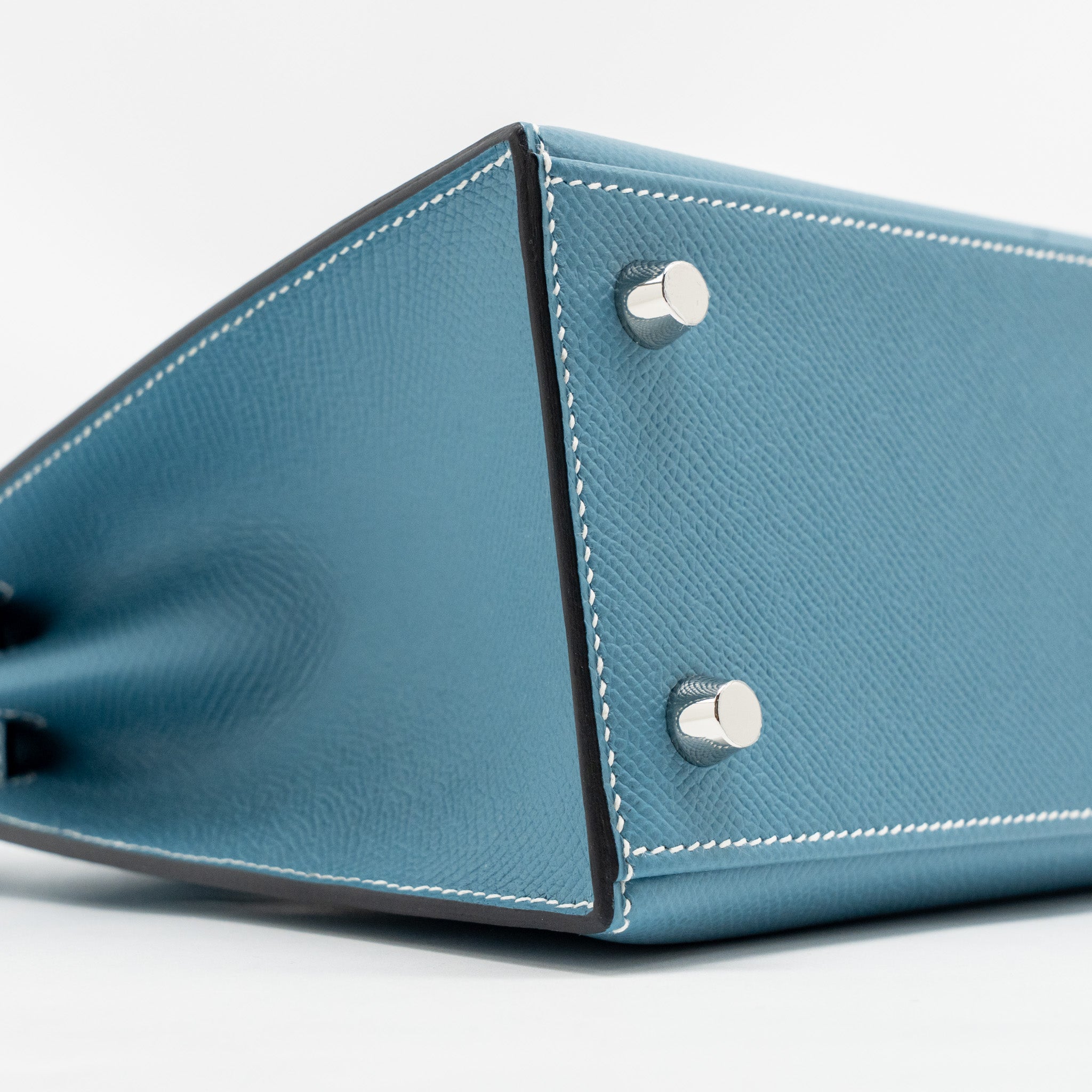 HERMES KELLY 25 EPSOM NEW BLEU JEAN SHW