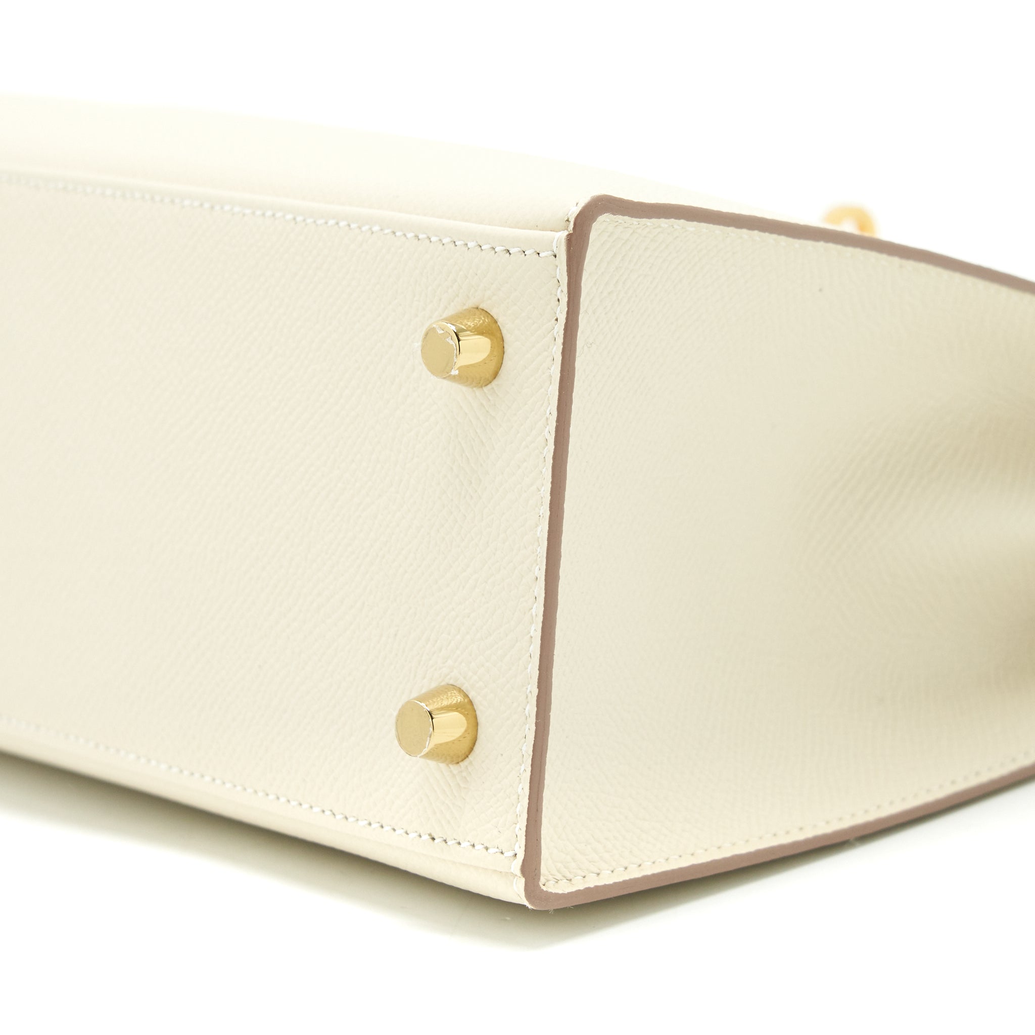 HERMES KELLY 25 EPSOM LEATHER 10 CRAIE GHW