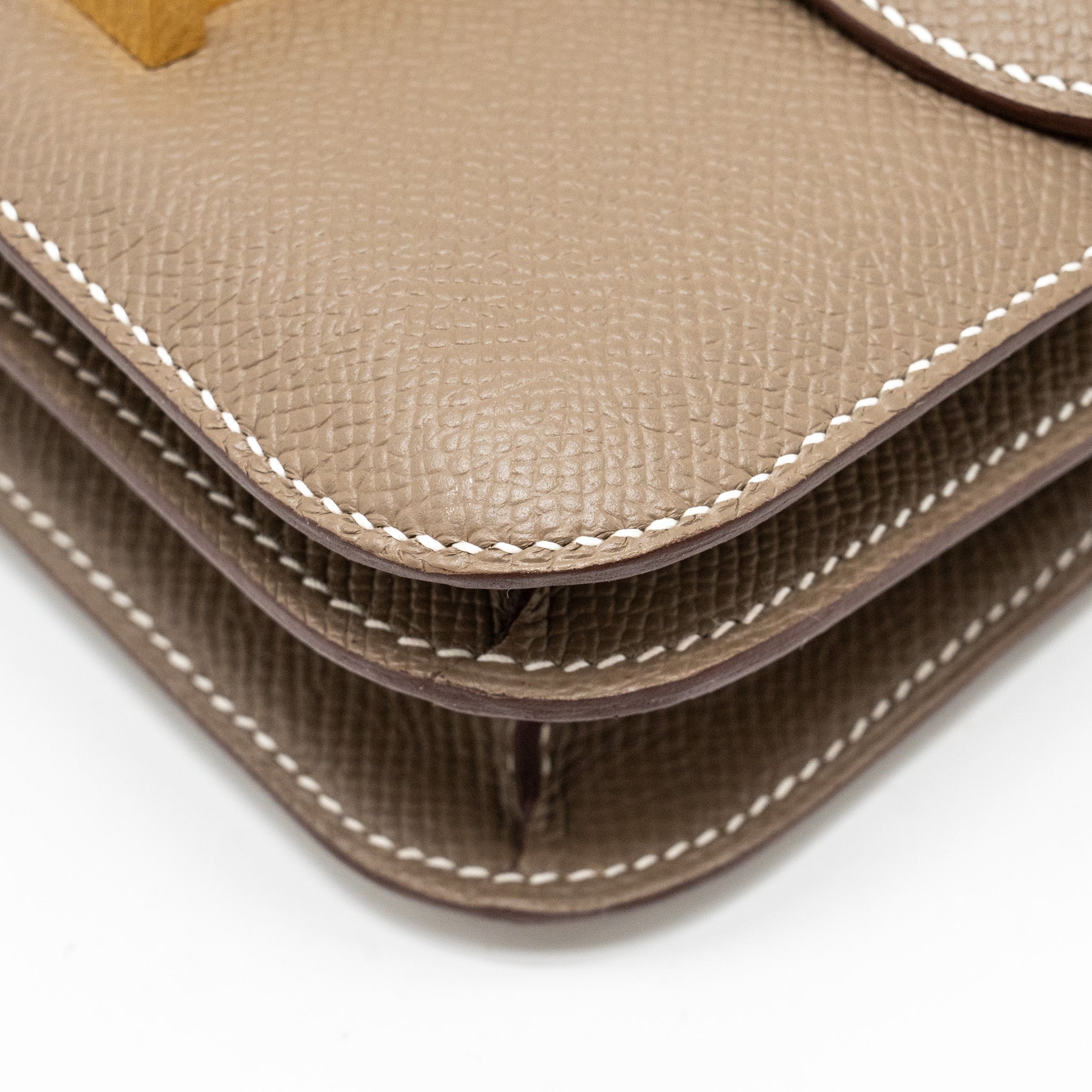 HERMES MINI CONSTANCE EPSOM ETOUPE GHW
