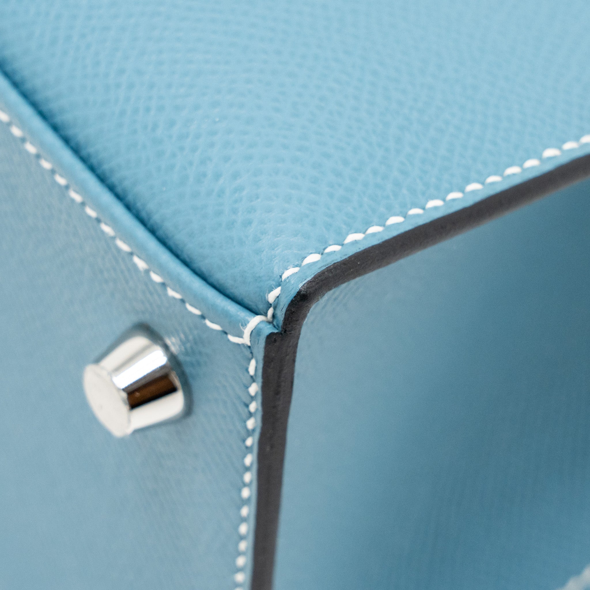 HERMES KELLY 25 EPSOM NEW BLEU JEAN SHW