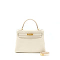 HERMES KELLY 28 RETOURNE CLEMENCE CRAIE GHW