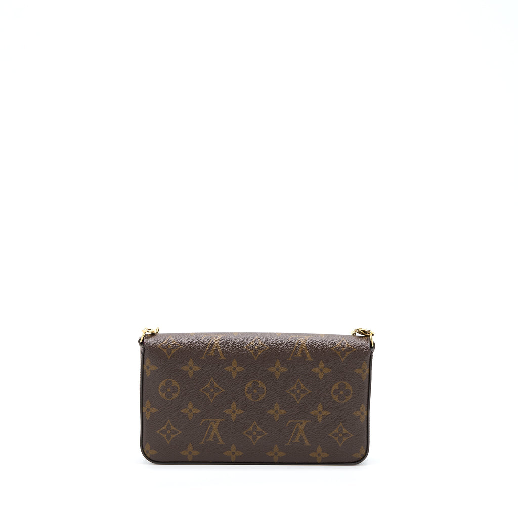 LOUIS VUITTON FELICIE POCHETTE MONOGRAM CANVAS GHW