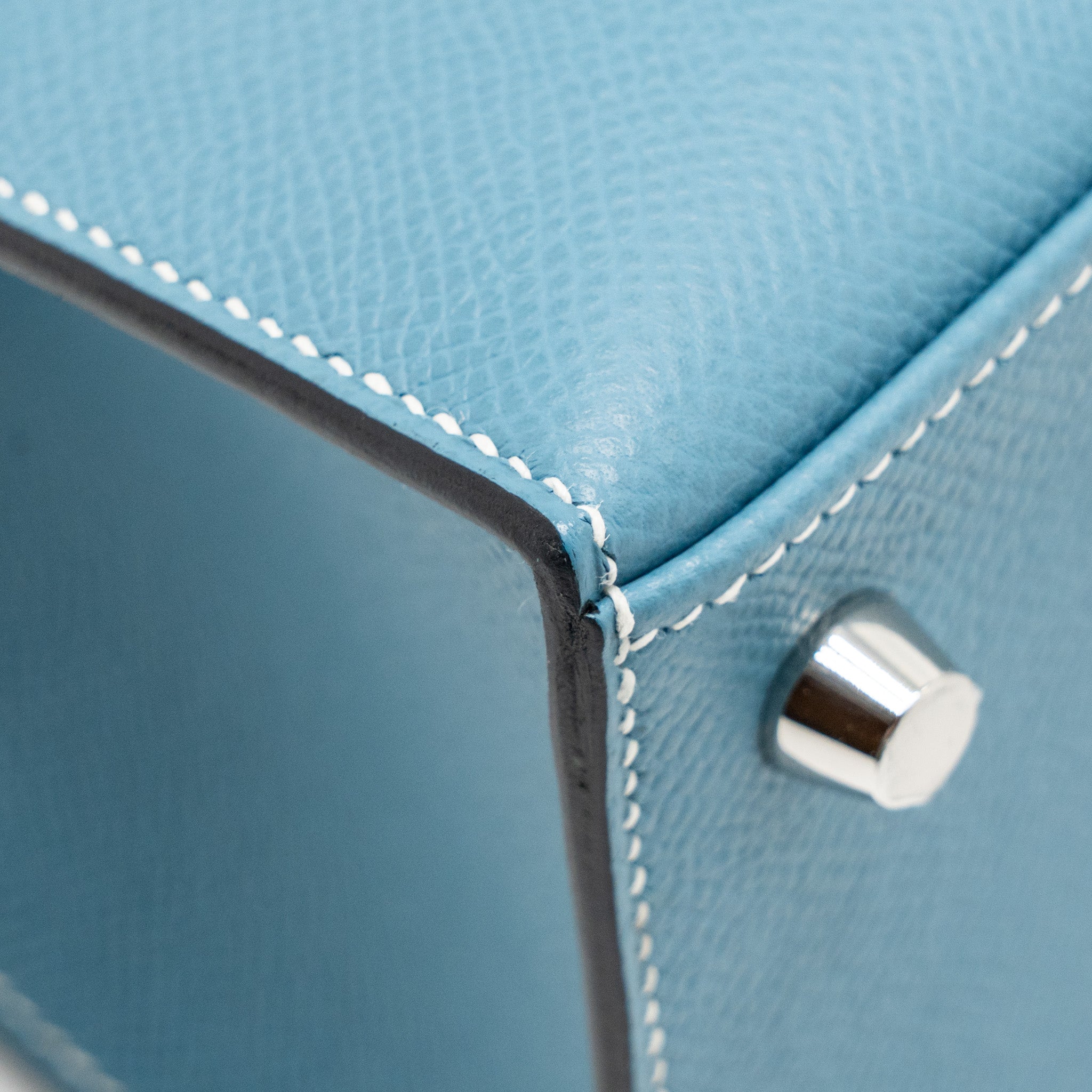 HERMES KELLY 25 EPSOM NEW BLEU JEAN SHW