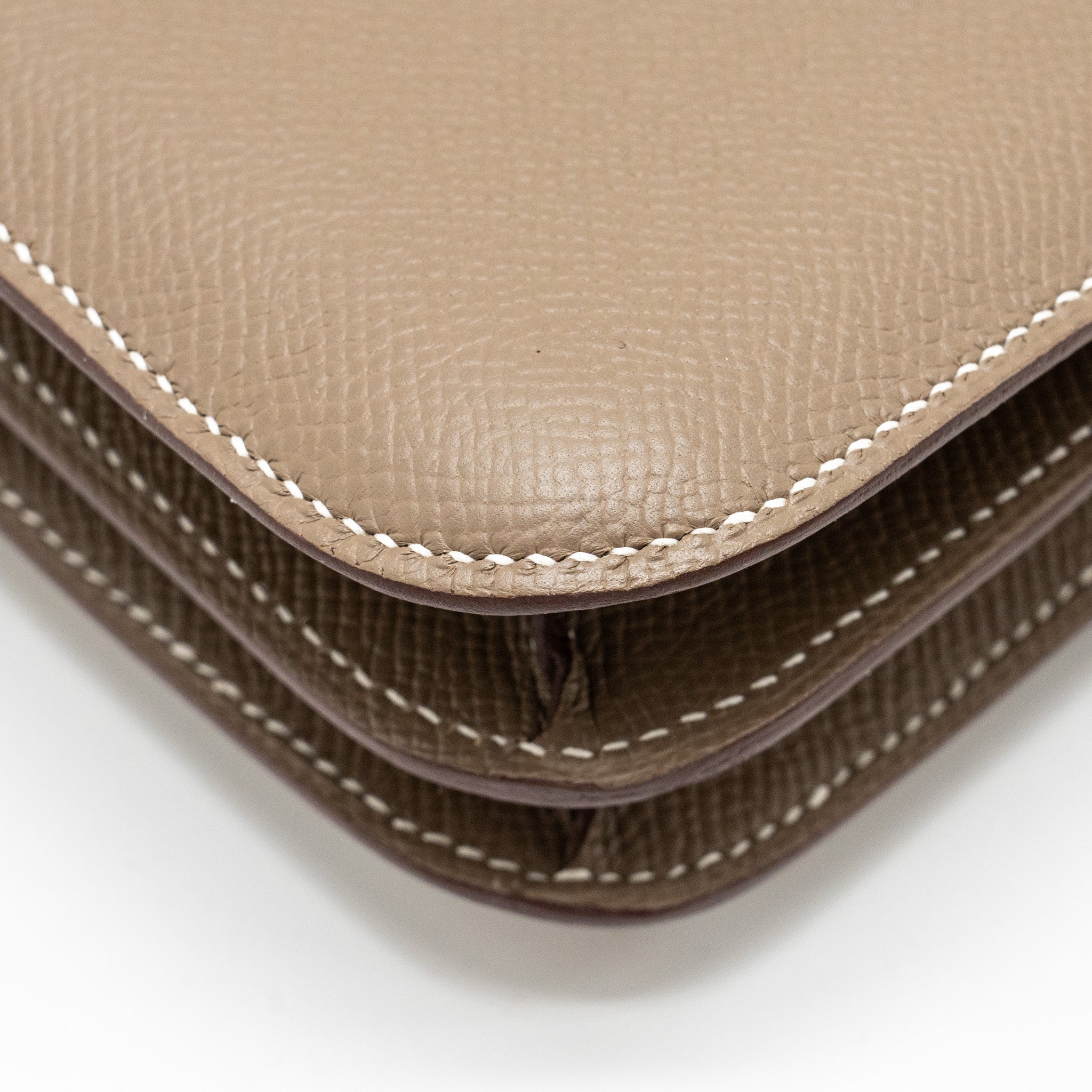 HERMES MINI CONSTANCE EPSOM ETOUPE GHW