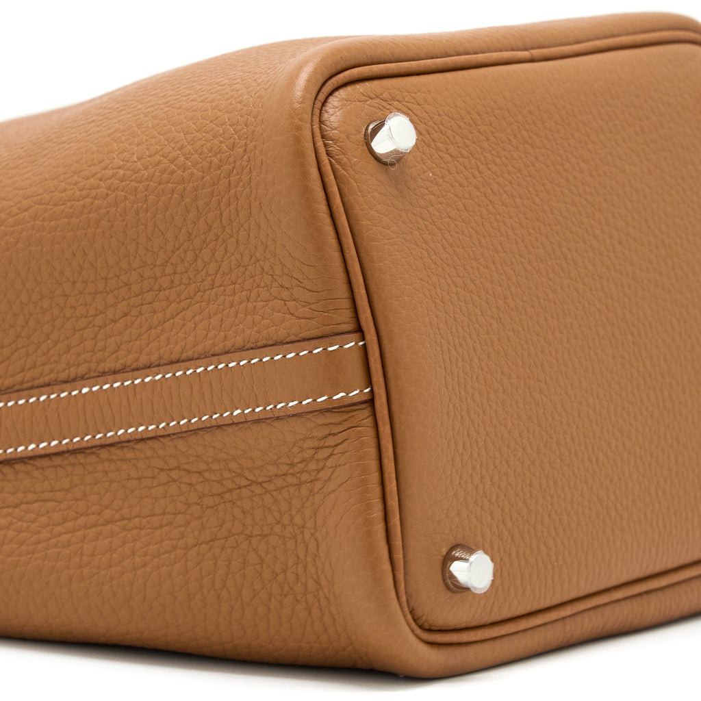 HERMES PICOTIN 18 LOCK BAG CLEMENCE GOLD SHW