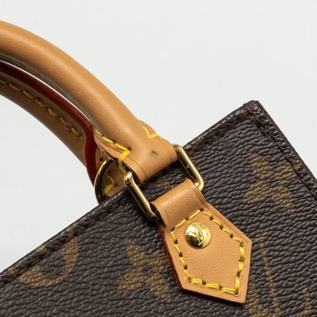 LOUIS VUITTON PETIT SAC PLAT MONOGRAM CANVAS GHW