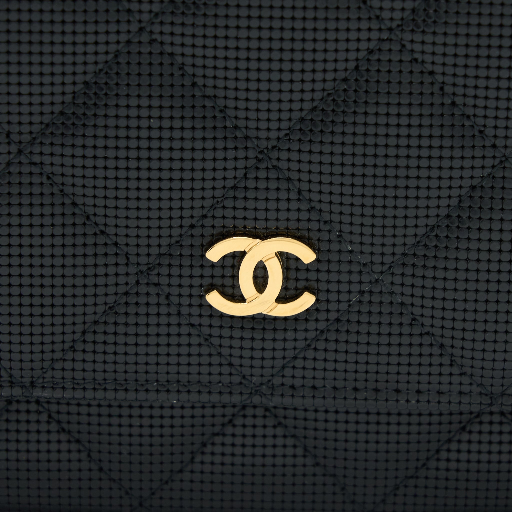 CHANEL LIMITED WALLET ON CHAIN CALFSKIN BLACK GHW