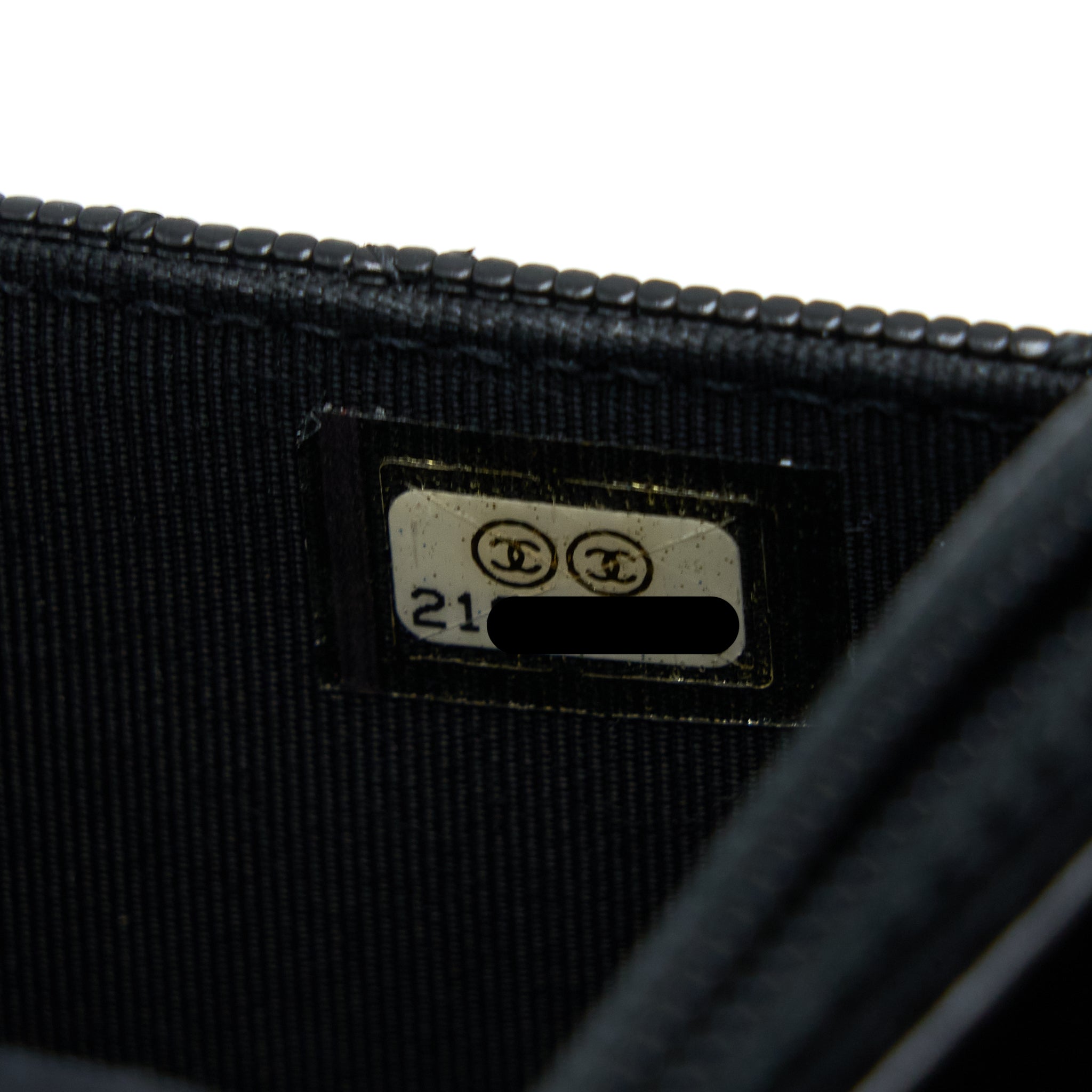 CHANEL LIMITED WALLET ON CHAIN CALFSKIN BLACK GHW