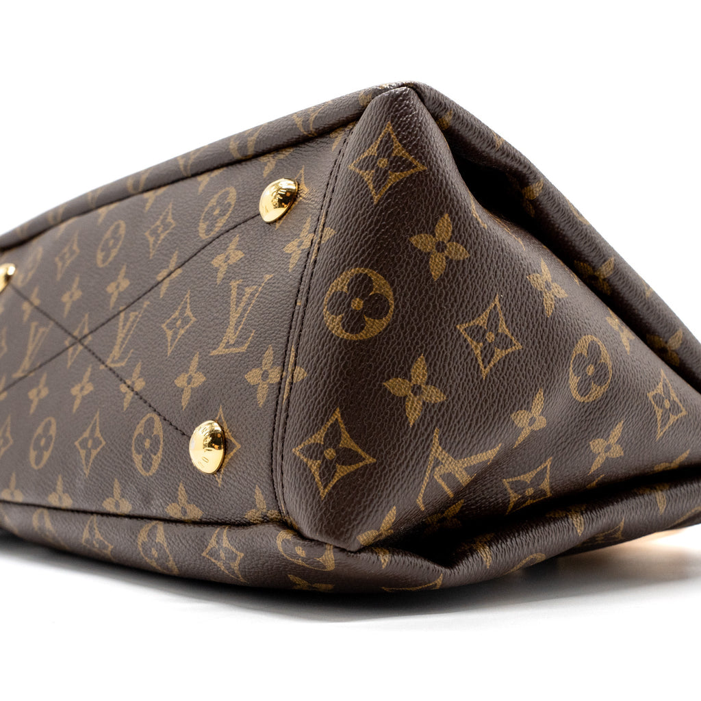 LOUIS VUITTON PALLAS DUNE TOTE BAG MONOGRAM CANVAS / BEIGE GHW