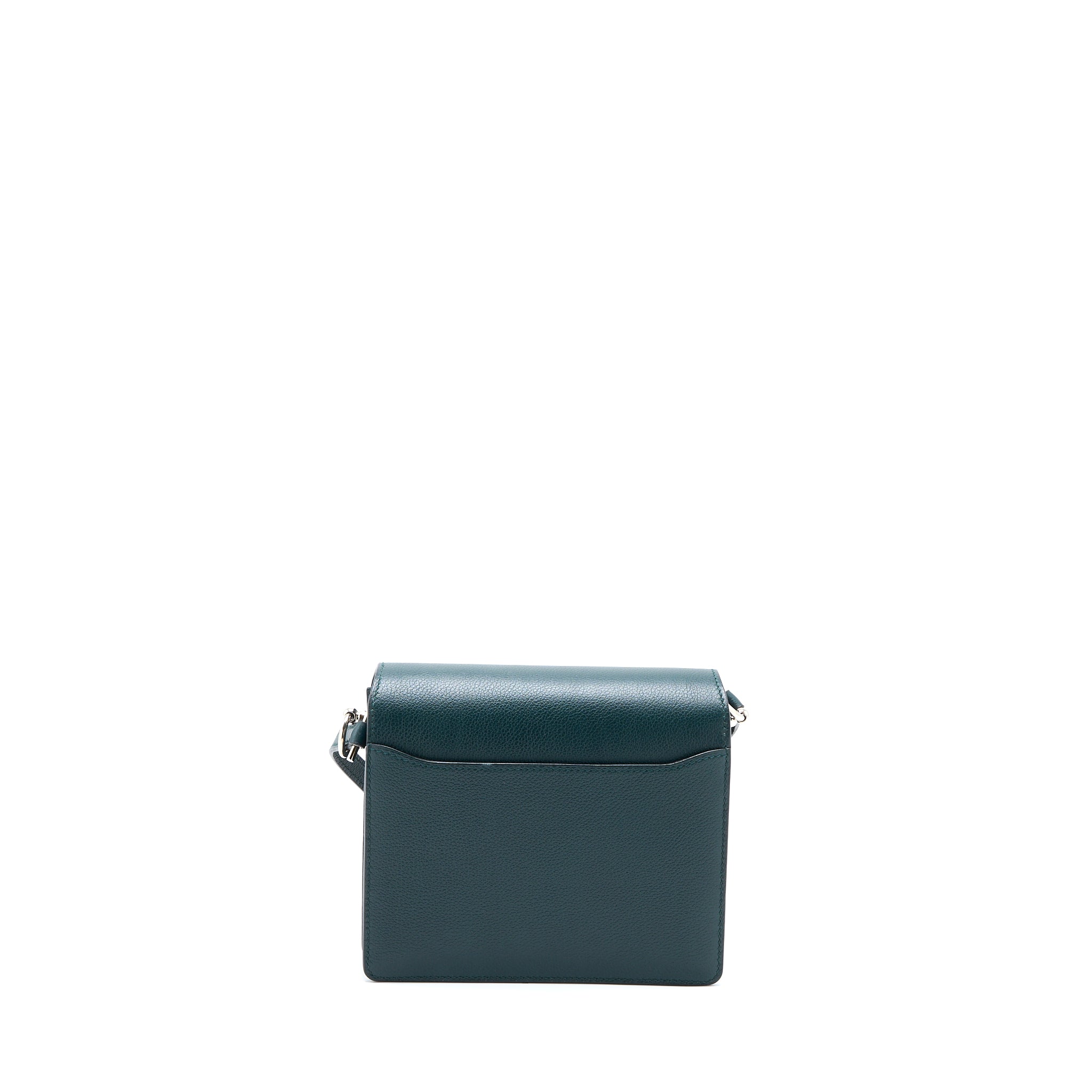 HERMES MINI ROULIS EVERCOLOUR VERT CYPRESS SHW