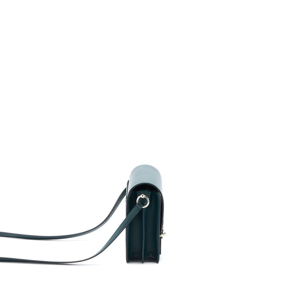 HERMES MINI ROULIS EVERCOLOUR VERT CYPRESS SHW