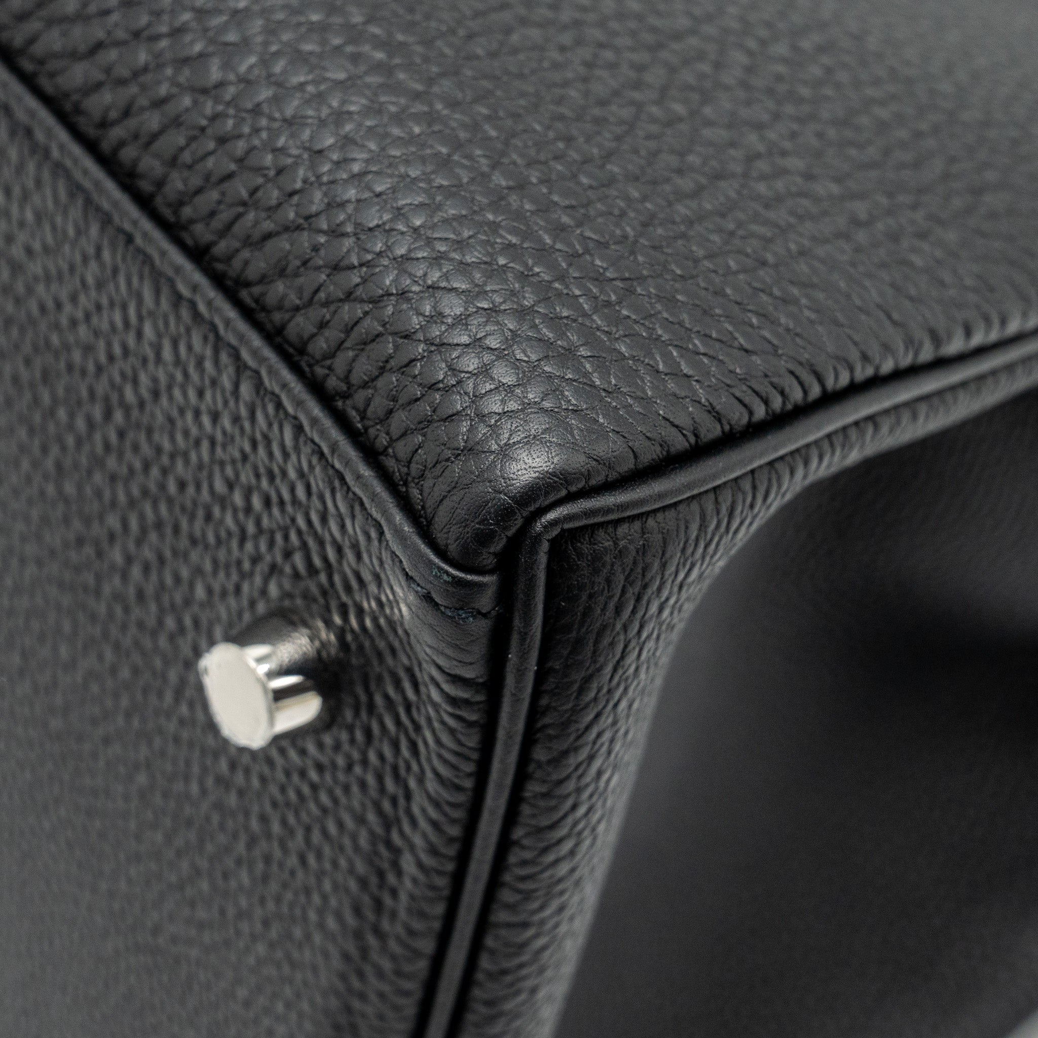HERMES KELLY MAXI 42 TOGO BLACK SHW