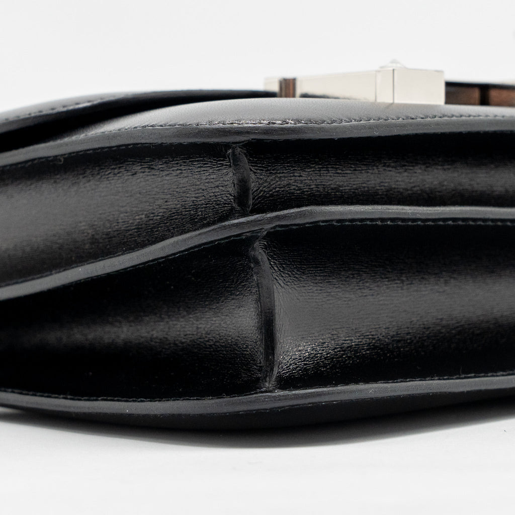 HERMES MINI CONSTANCE BOX BLACK SHW