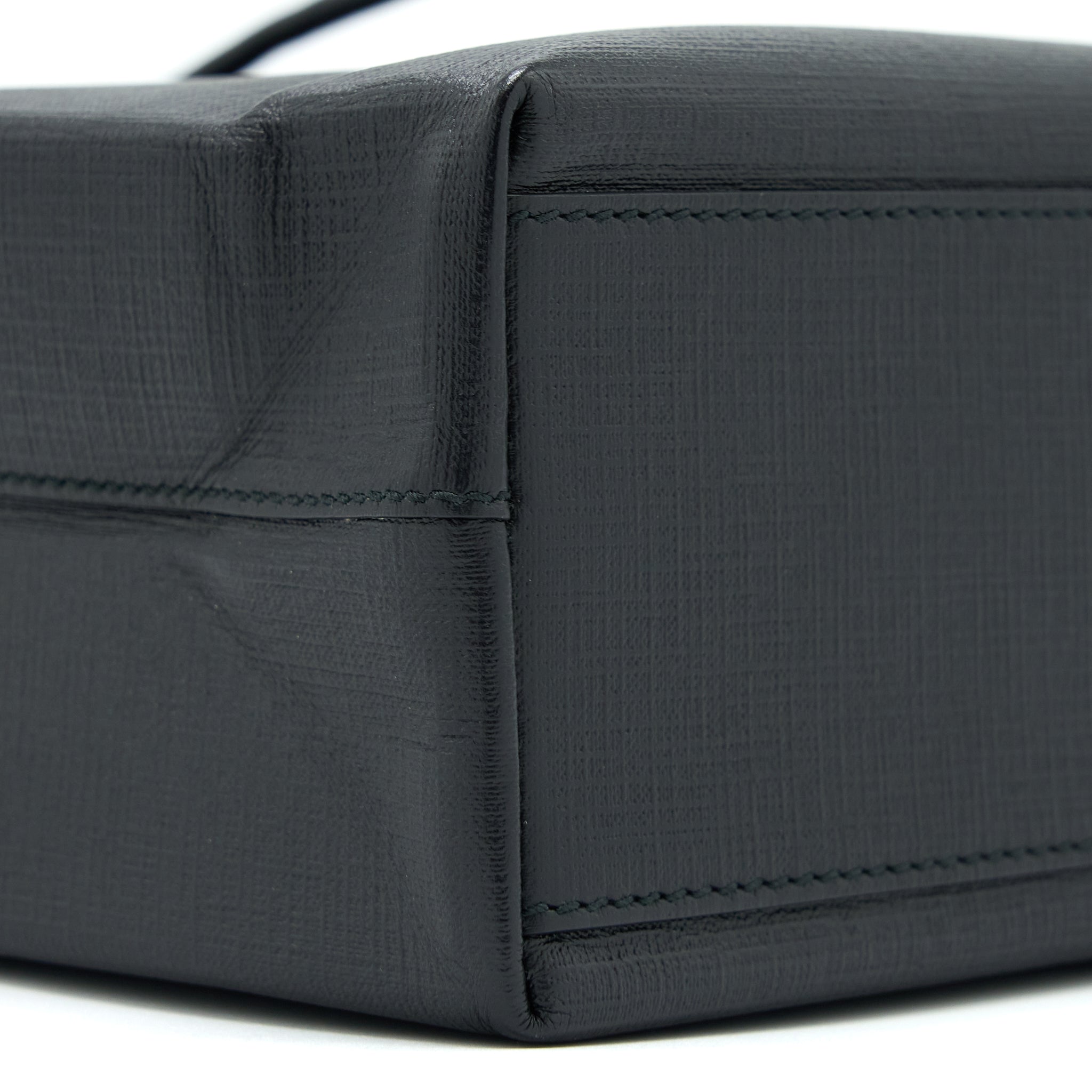 BALENCIAGA TOP HANDLE SHOPPING TOTE BAG CALFSKIN BLACK SHW