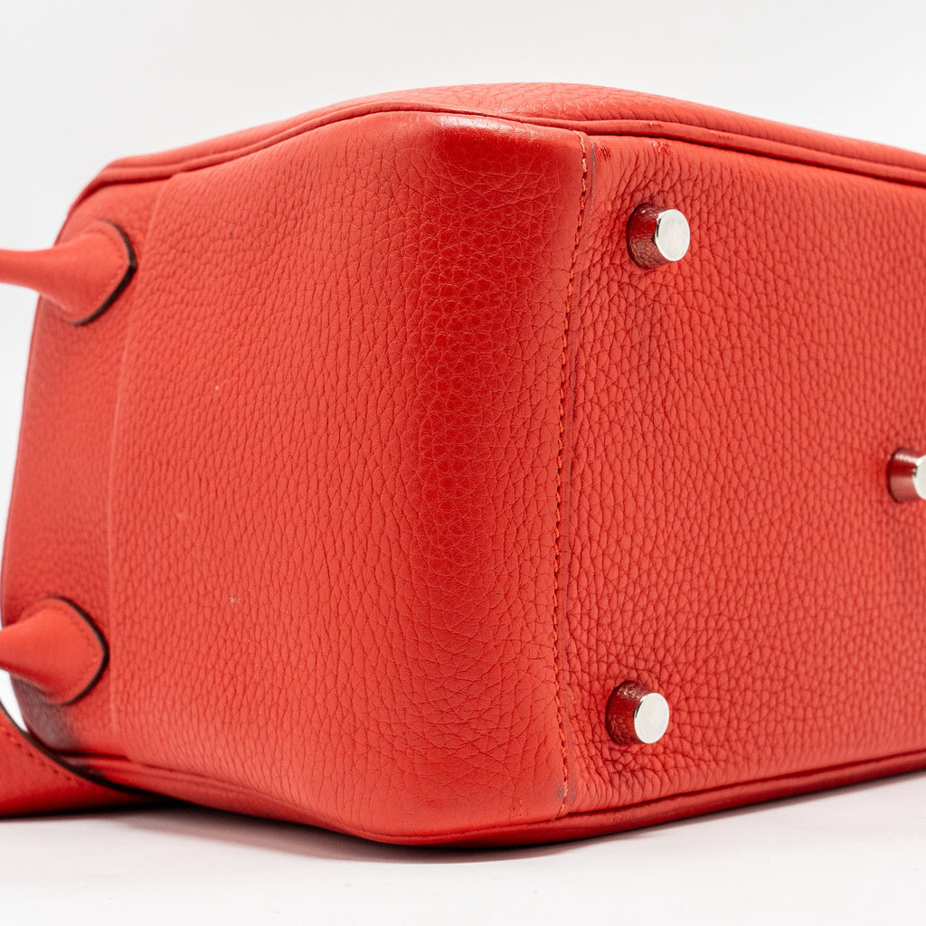HERMES LINDY 26 CLEMENCE ROUGE TOMATE SHW