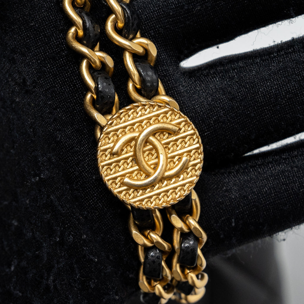 CHANEL MINI TWIST YOUR BUTTON SQUARE FLAP BAG CAVIAR BLACK GHW