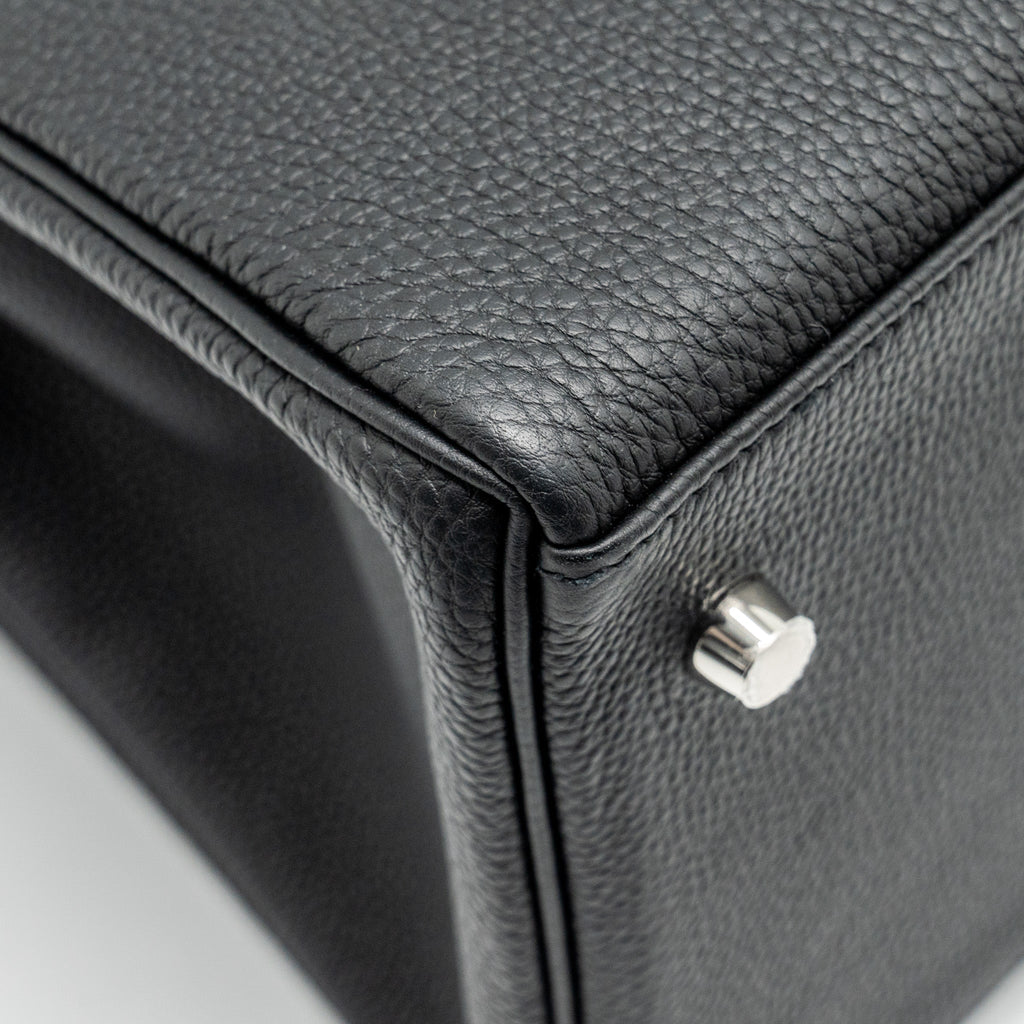 HERMES KELLY MAXI 42 TOGO BLACK SHW