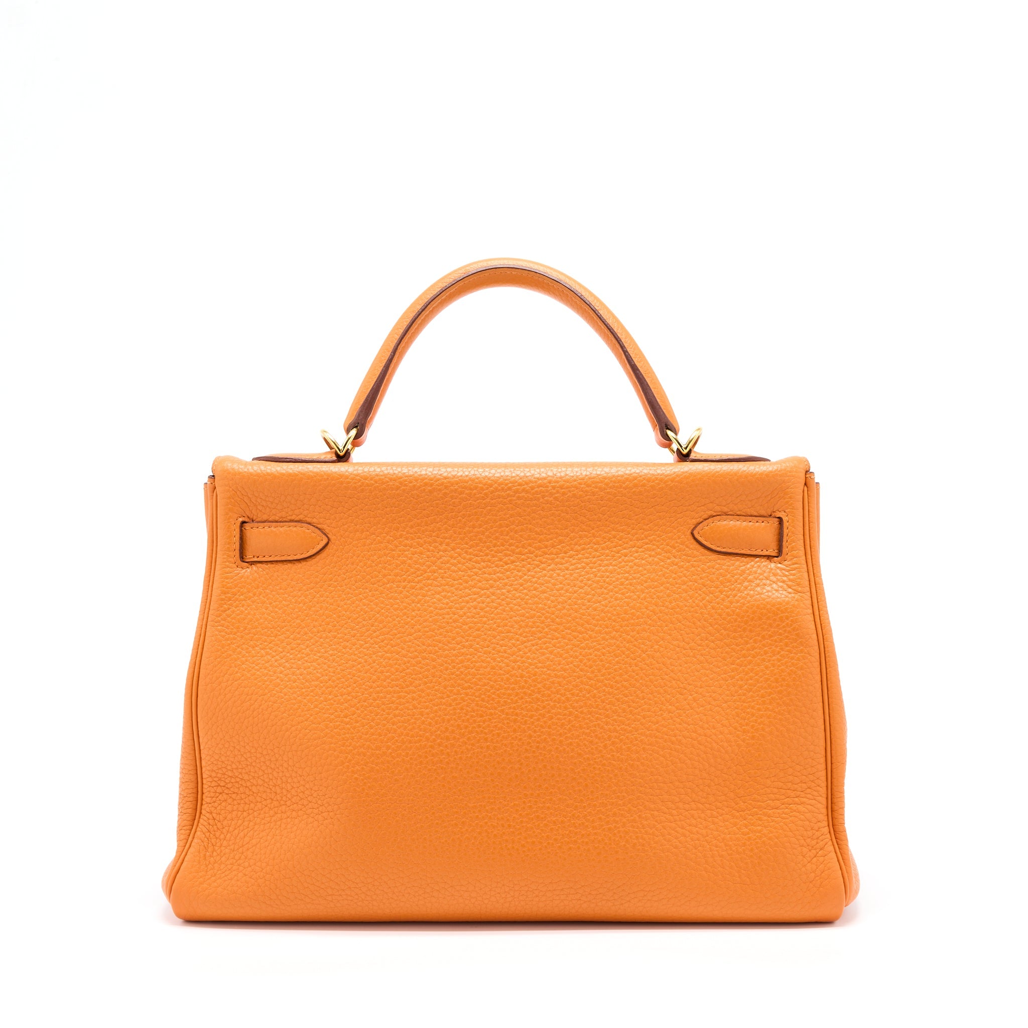 HERMES KELLY 32 CLEMENCE 93 ORANGE GHW