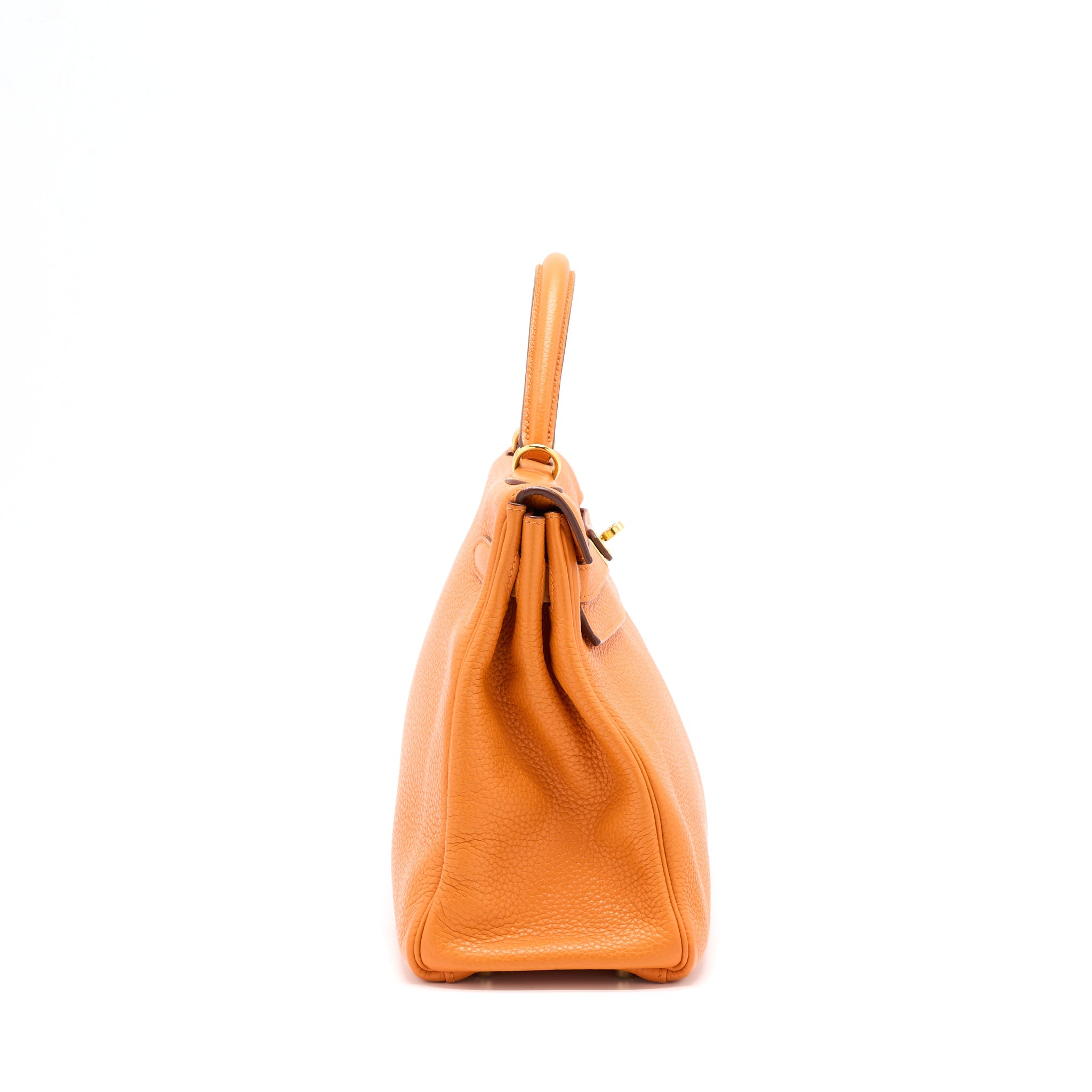 HERMES KELLY 32 CLEMENCE 93 ORANGE GHW
